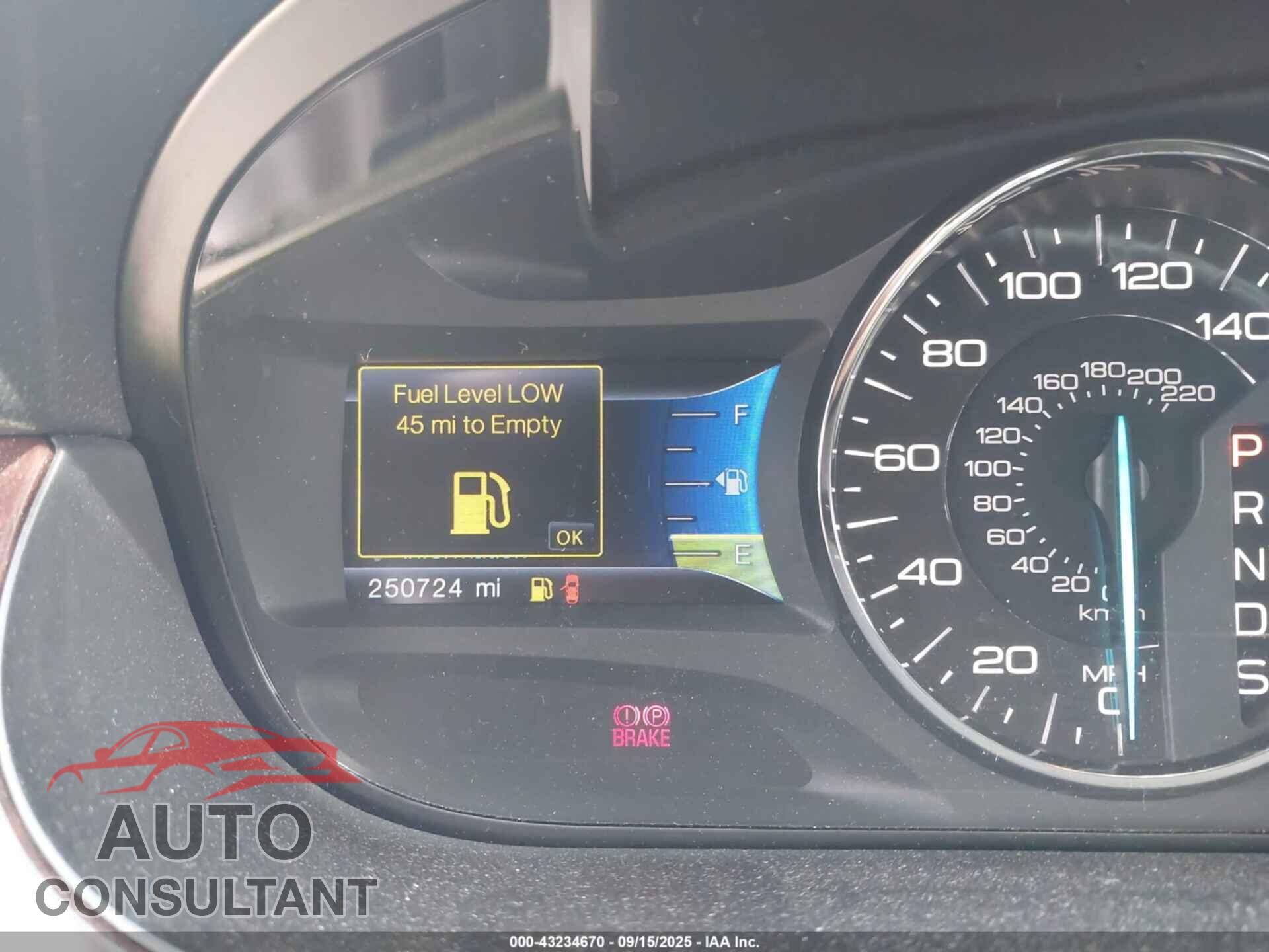 FORD EDGE 2013 - 2FMDK3KC3DBA09666