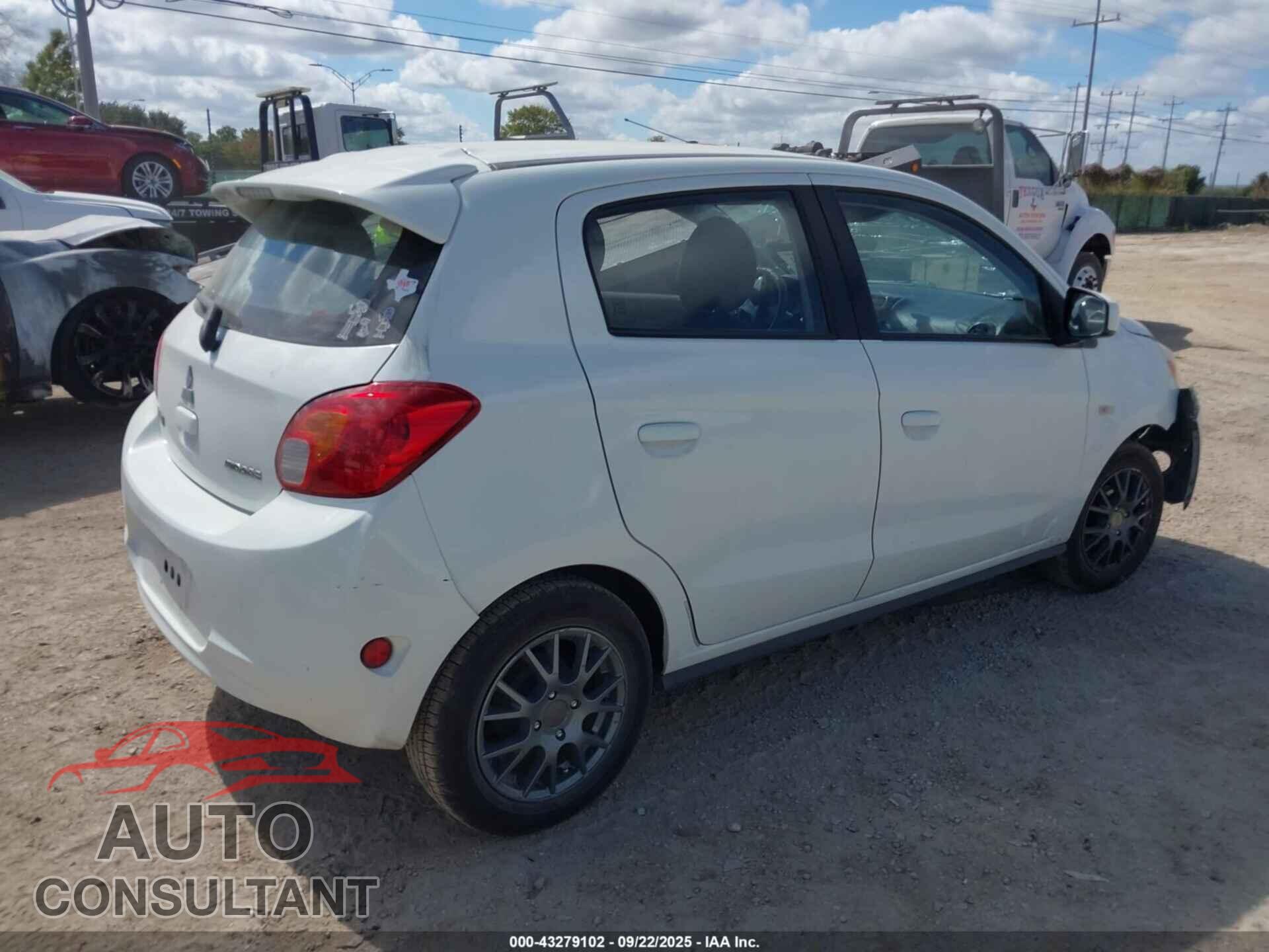 MITSUBISHI MIRAGE 2014 - ML32A3HJ0EH009720