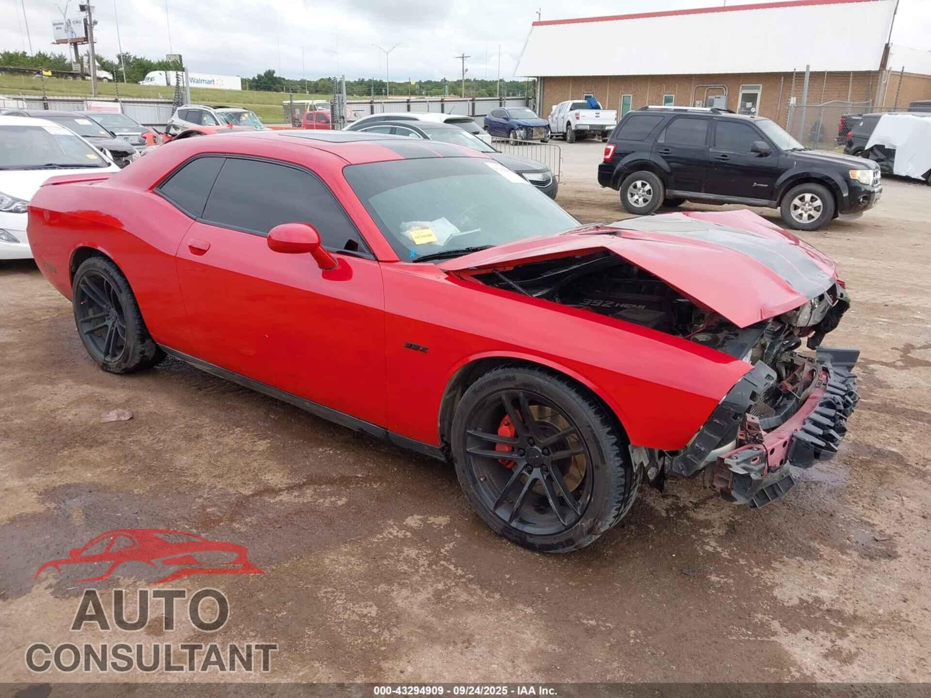 DODGE CHALLENGER 2012 - 2C3CDYCJ9CH107783