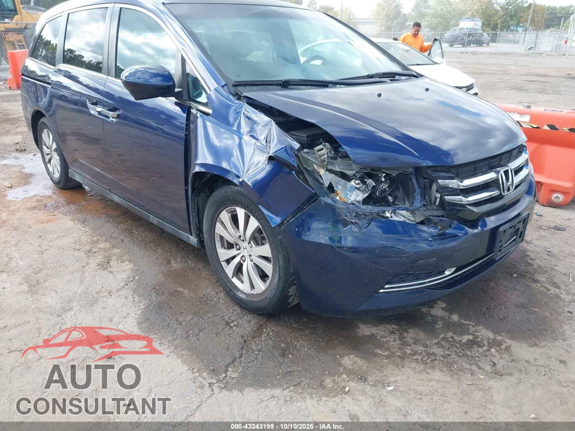 HONDA ODYSSEY 2014 - 5FNRL5H40EB077625