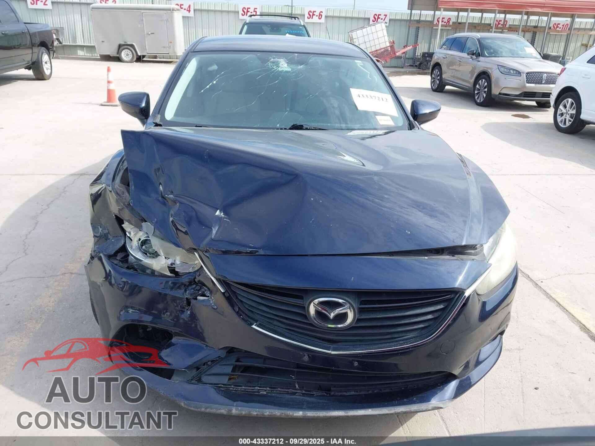 MAZDA MAZDA6 2015 - JM1GJ1V62F1166151