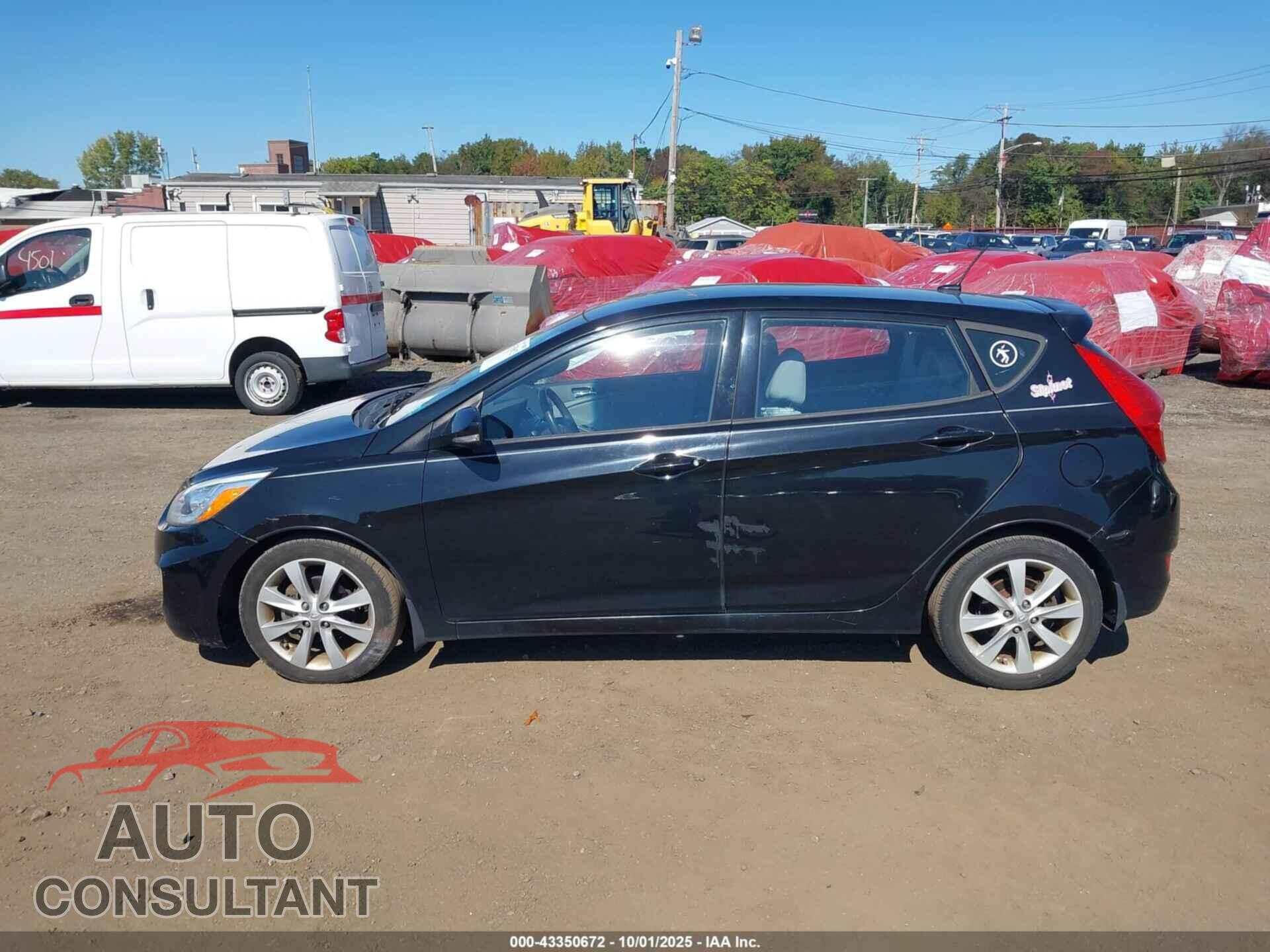 HYUNDAI ACCENT 2014 - KMHCU5AE7EU142687