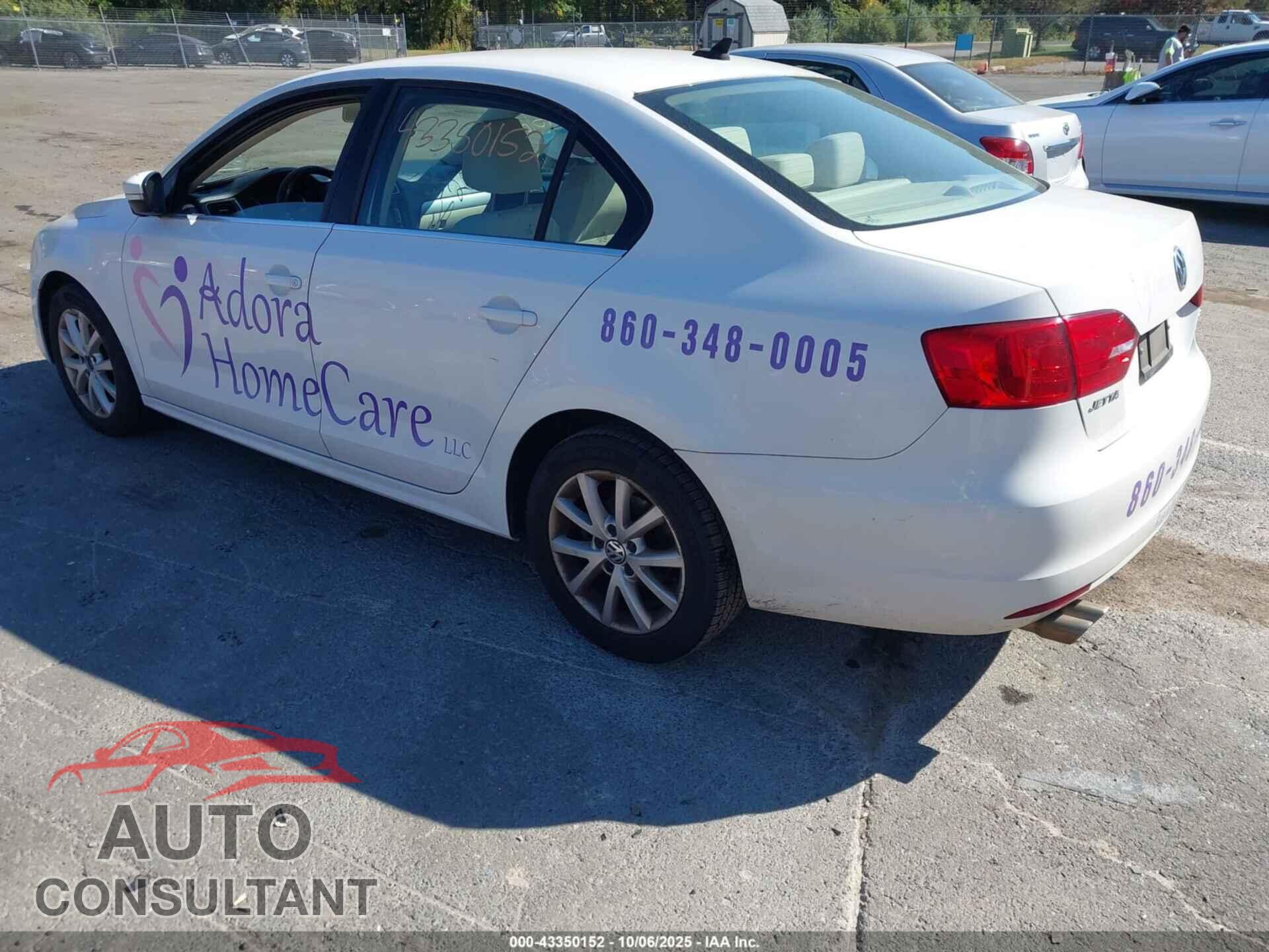 VOLKSWAGEN JETTA 2013 - 3VWDP7AJ4DM200246
