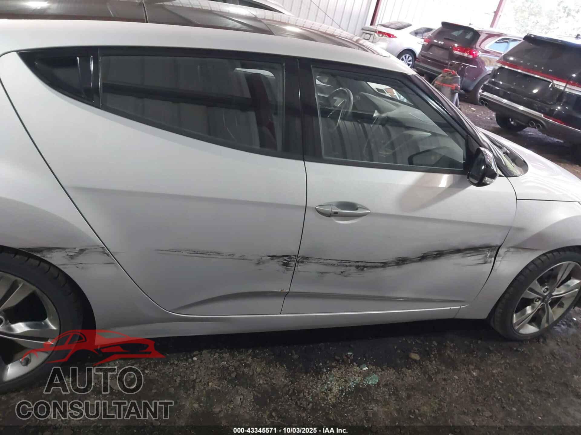 HYUNDAI VELOSTER 2017 - KMHTC6AD5HU317104