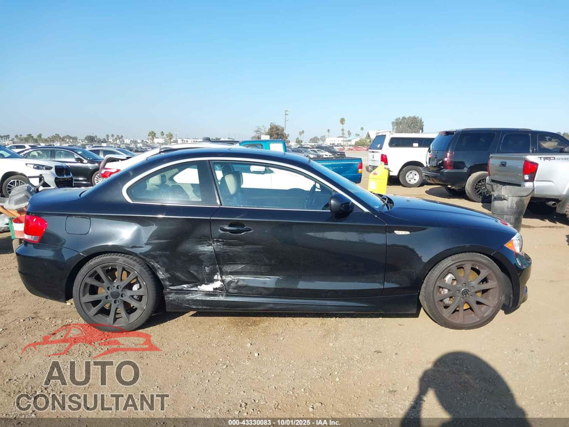 BMW 135I 2013 - WBAUC9C53DVY60789