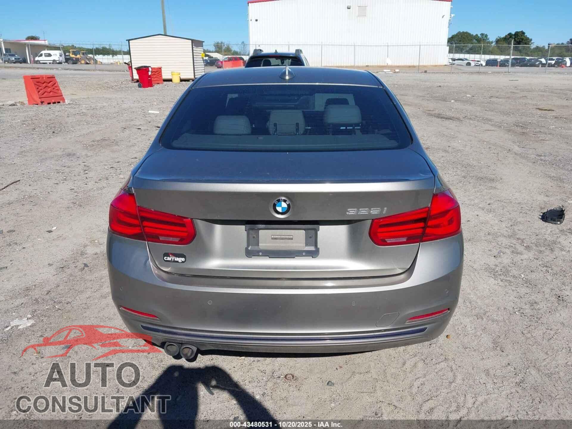 BMW 328I 2016 - WBA8E9G57GNT86159