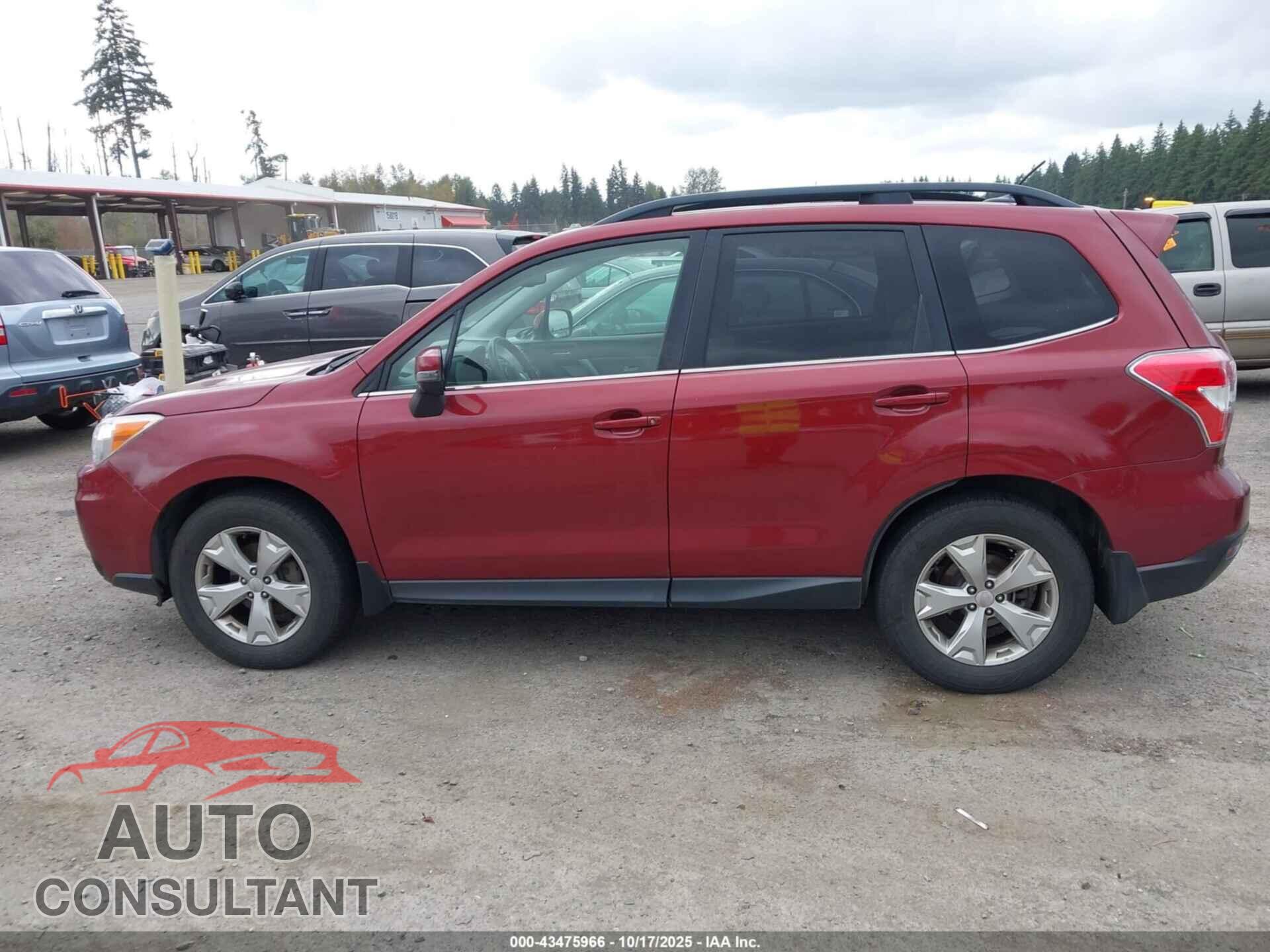 SUBARU FORESTER 2014 - JF2SJAMC4EH426235