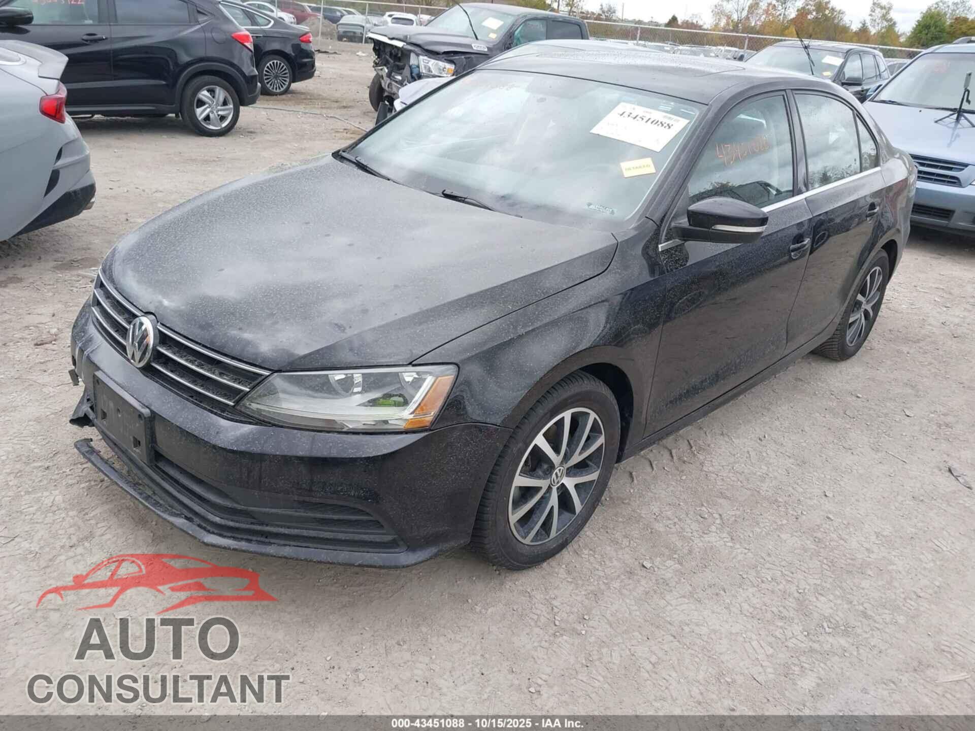 VOLKSWAGEN JETTA 2017 - 3VWDB7AJ4HM253663