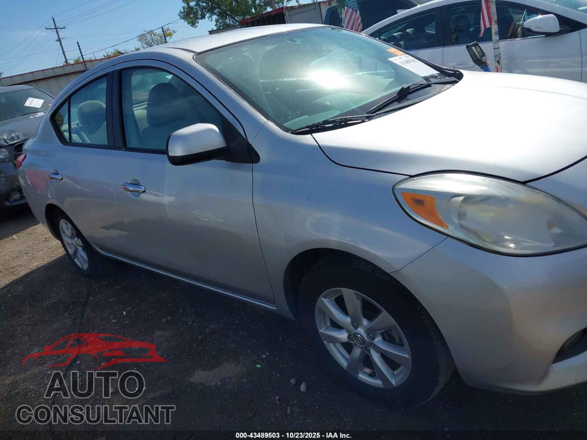 NISSAN VERSA 2012 - 3N1CN7AP6CL800007