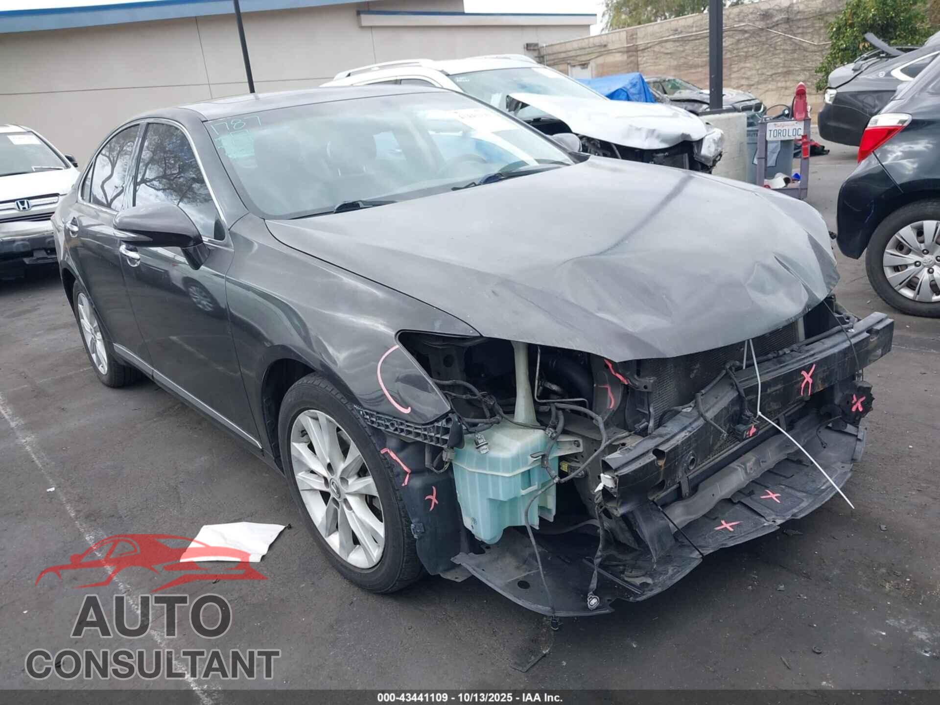 LEXUS ES 350 2010 - JTHBK1EG3A2411279