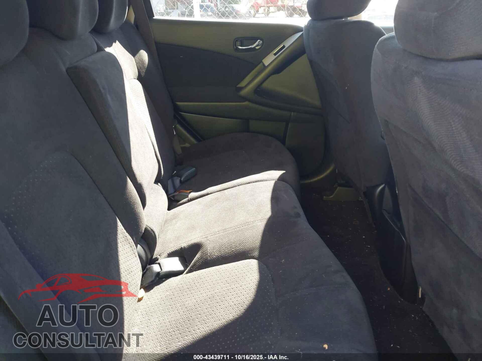 NISSAN MURANO 2010 - JN8AZ1MU3AW010571