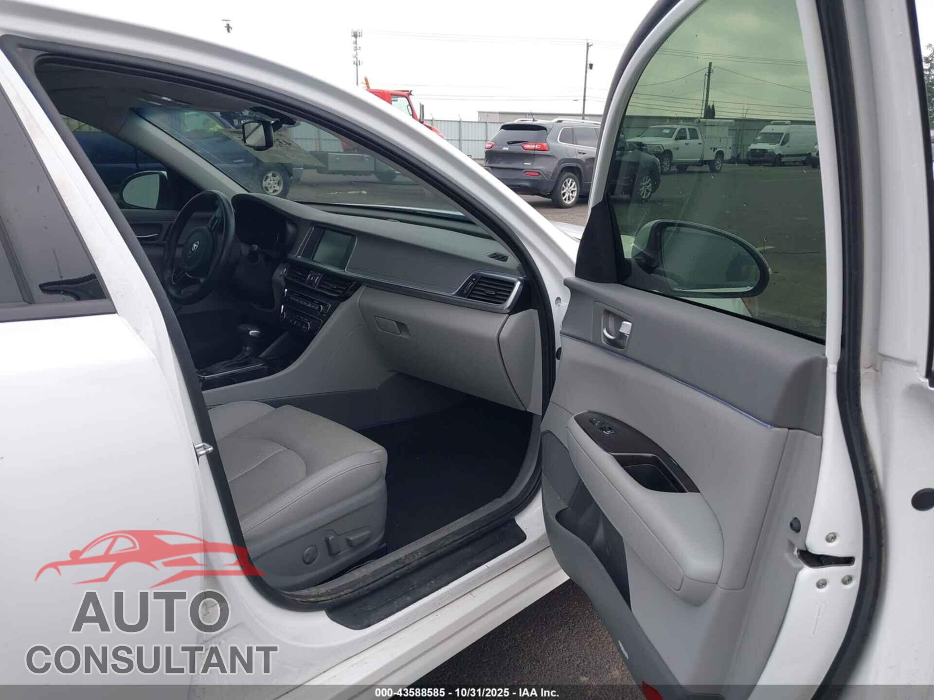 KIA OPTIMA 2016 - 5XXGU4L30GG010634