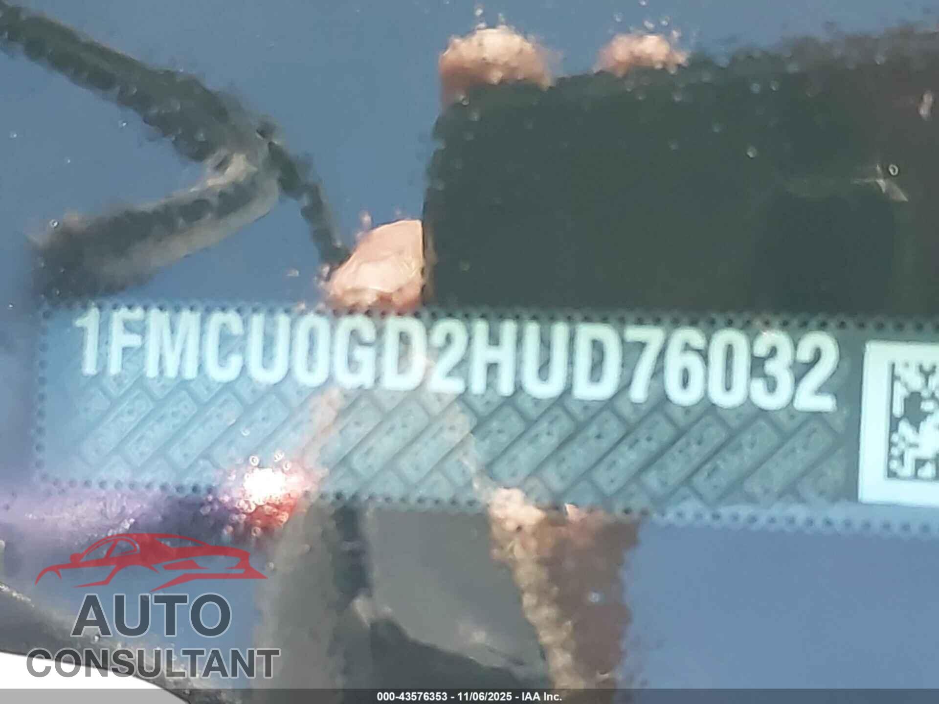 FORD ESCAPE 2017 - 1FMCU0GD2HUD76032