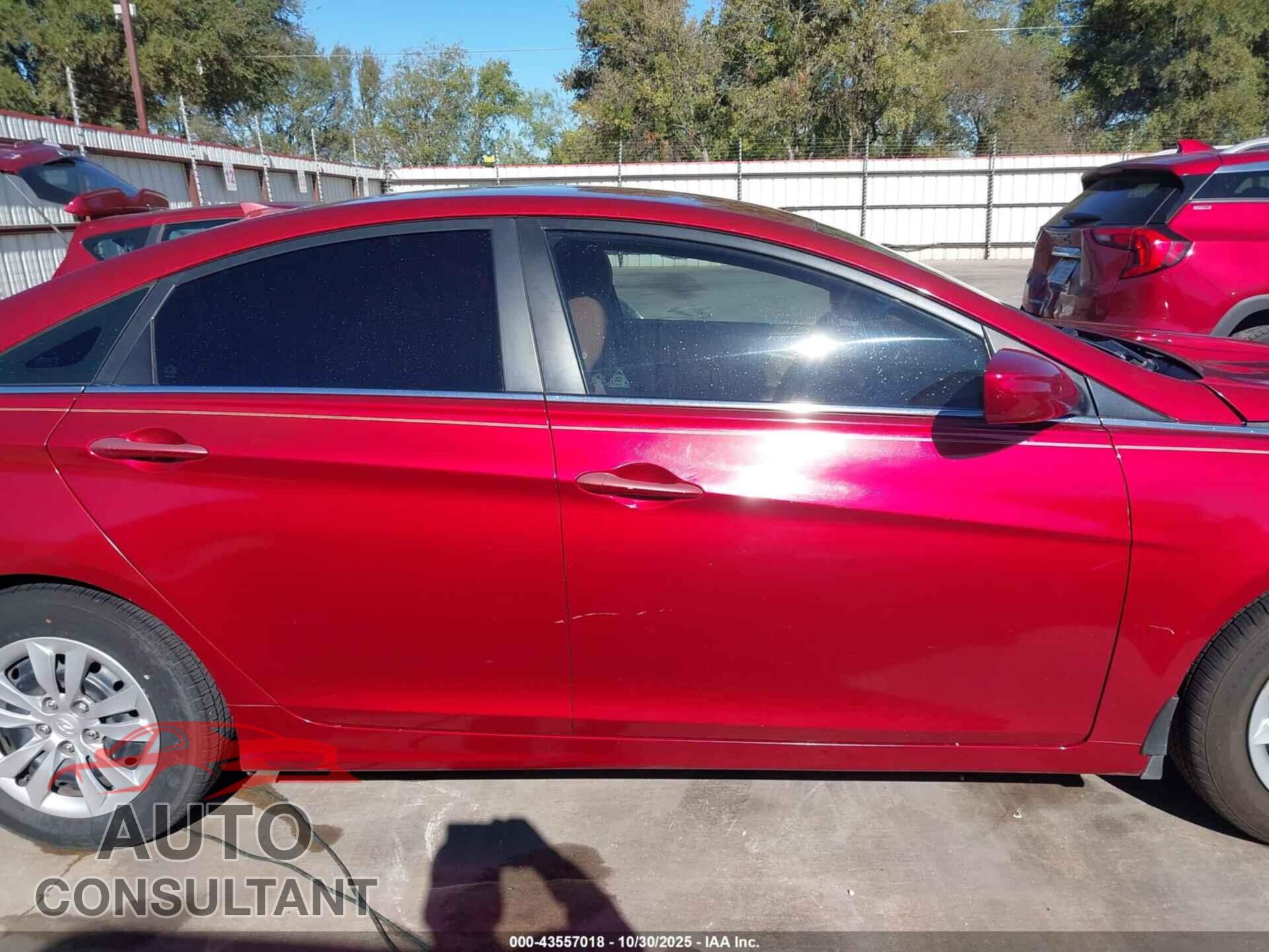 HYUNDAI SONATA 2012 - 5NPEB4AC5CH403687