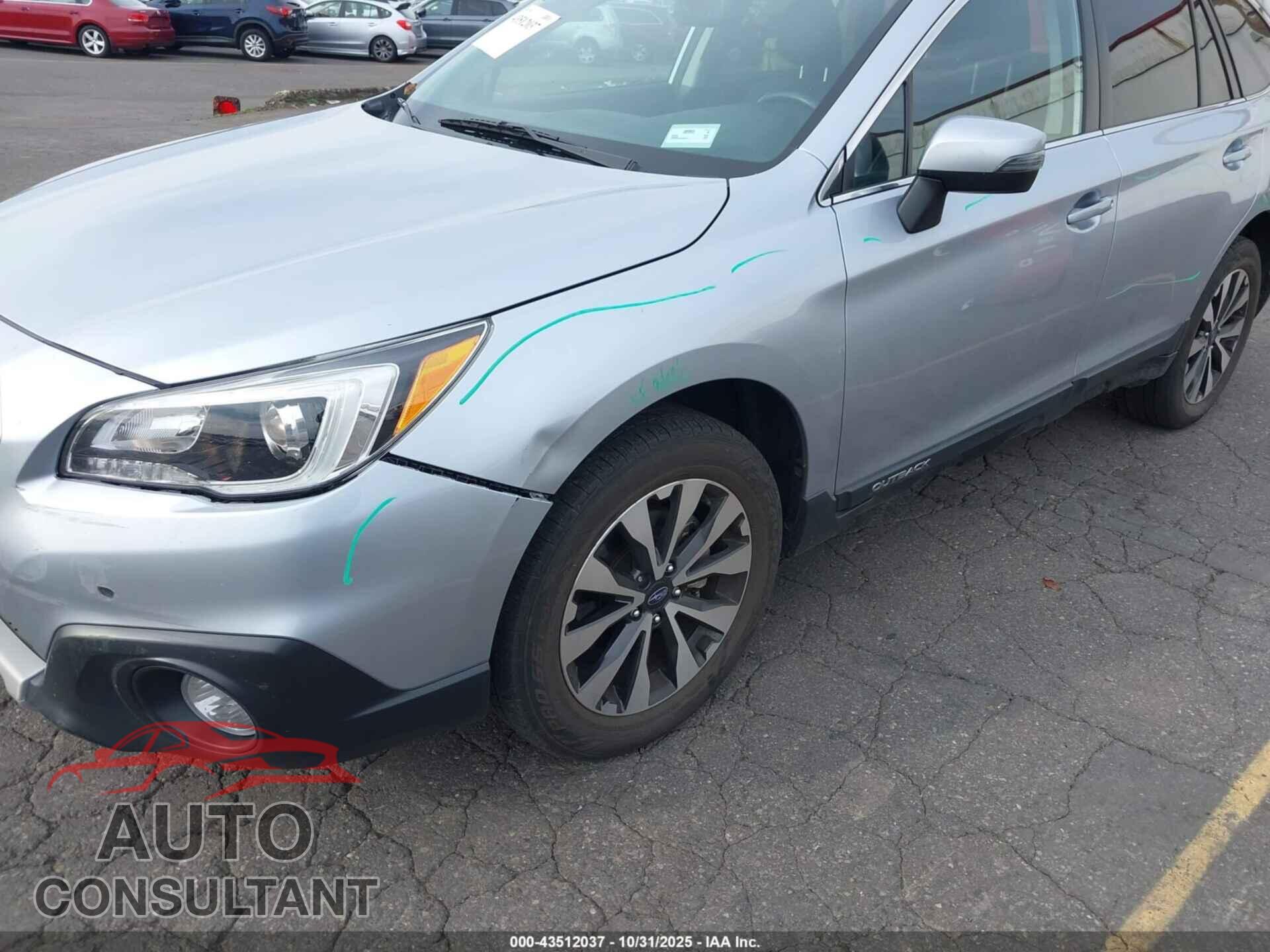 SUBARU OUTBACK 2016 - 4S4BSANC5G3330541