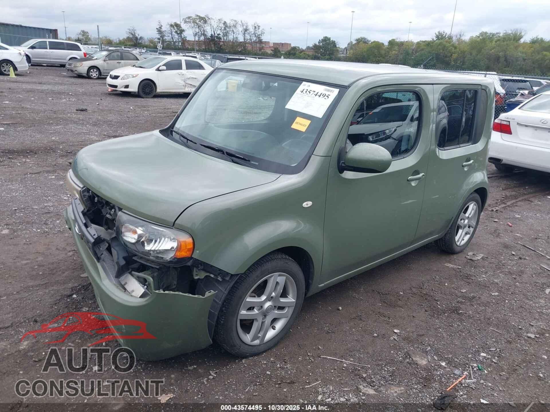 NISSAN CUBE 2009 - JN8AZ28R79T125389