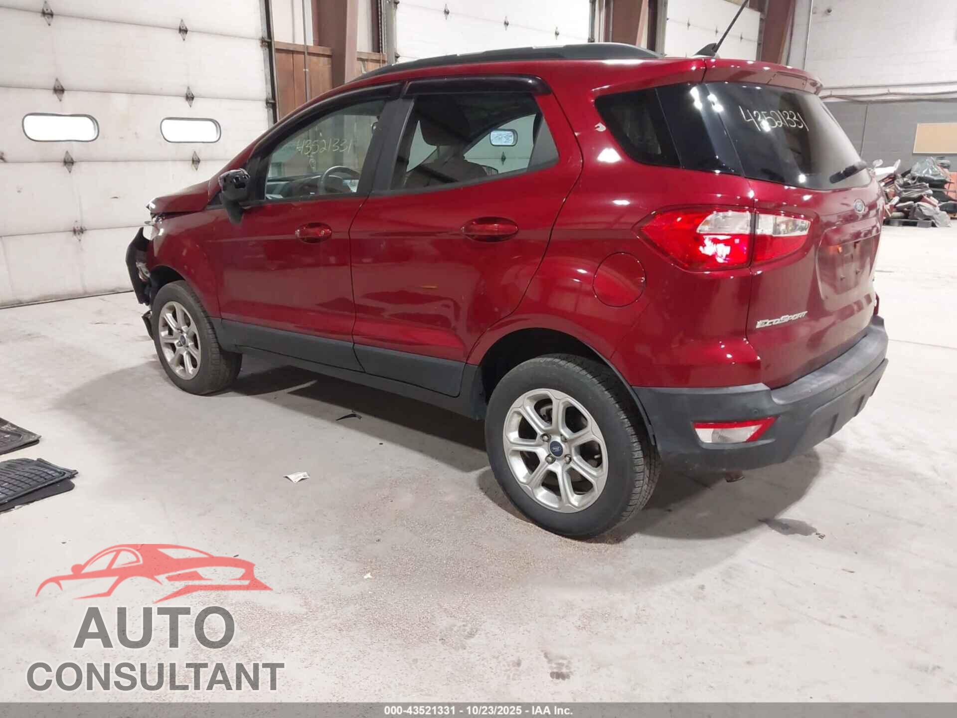 FORD ECOSPORT 2020 - MAJ6S3GL0LC317937