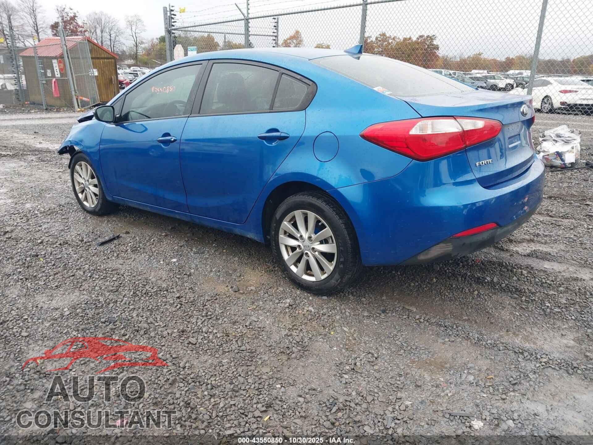 KIA FORTE 2014 - KNAFX4A68E5098833
