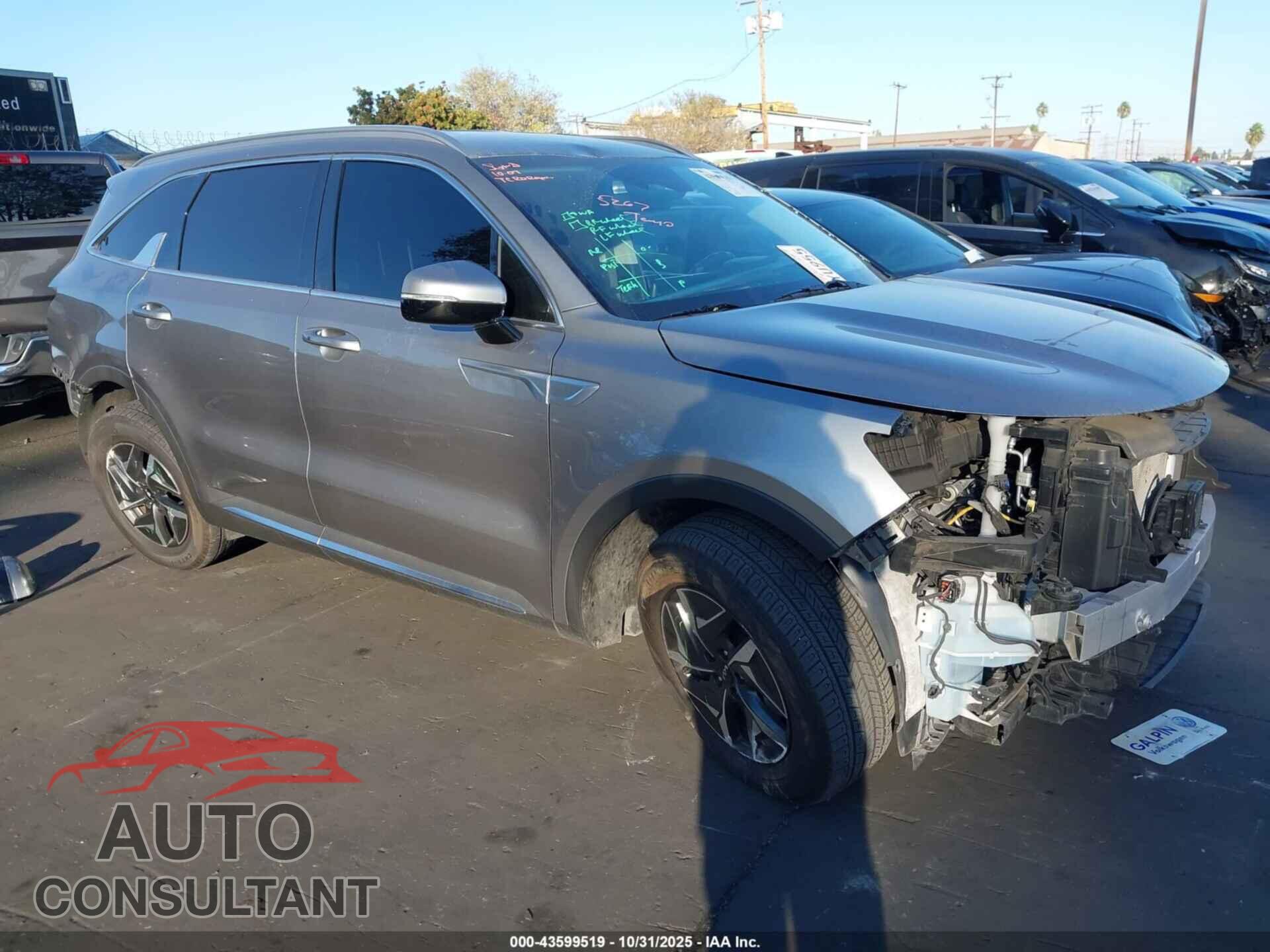 KIA SORENTO HYBRID 2022 - KNDRG4LGXN5084499