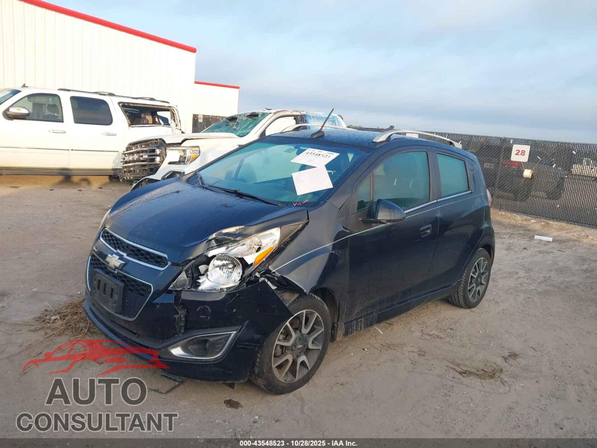 CHEVROLET SPARK 2013 - KL8CF6S99DC521242