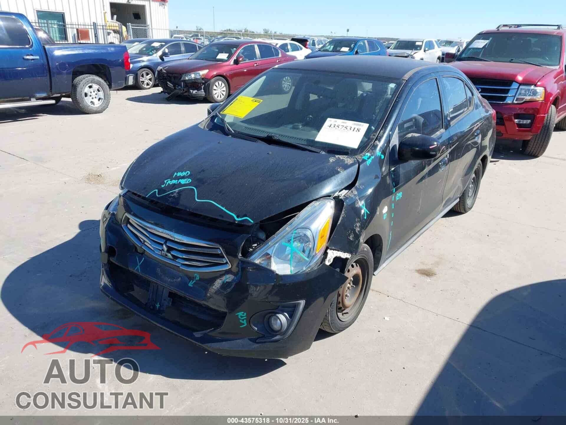 MITSUBISHI MIRAGE G4 2019 - ML32F3FJ0KHF05927