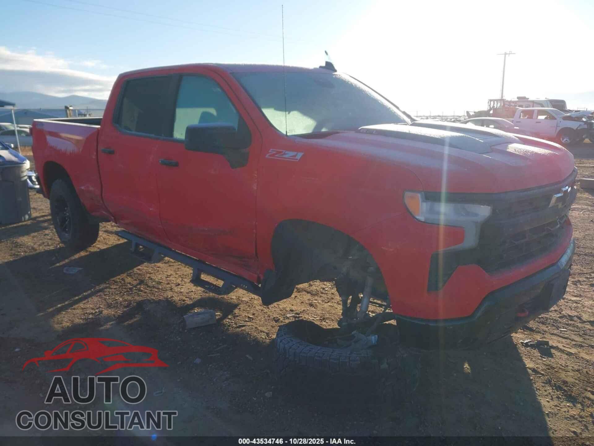 CHEVROLET SILVERADO 1500 2022 - 3GCUDFEL3NG669037