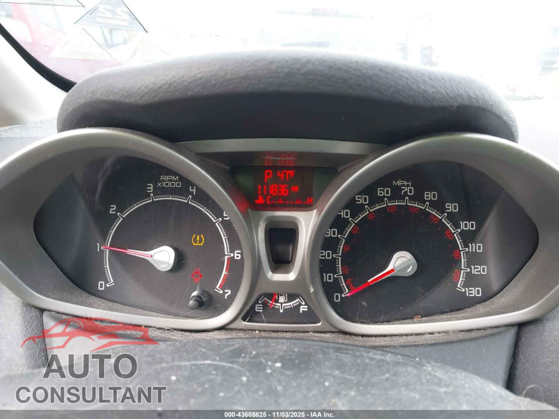 FORD FIESTA 2013 - 3FADP4BJ3DM171862