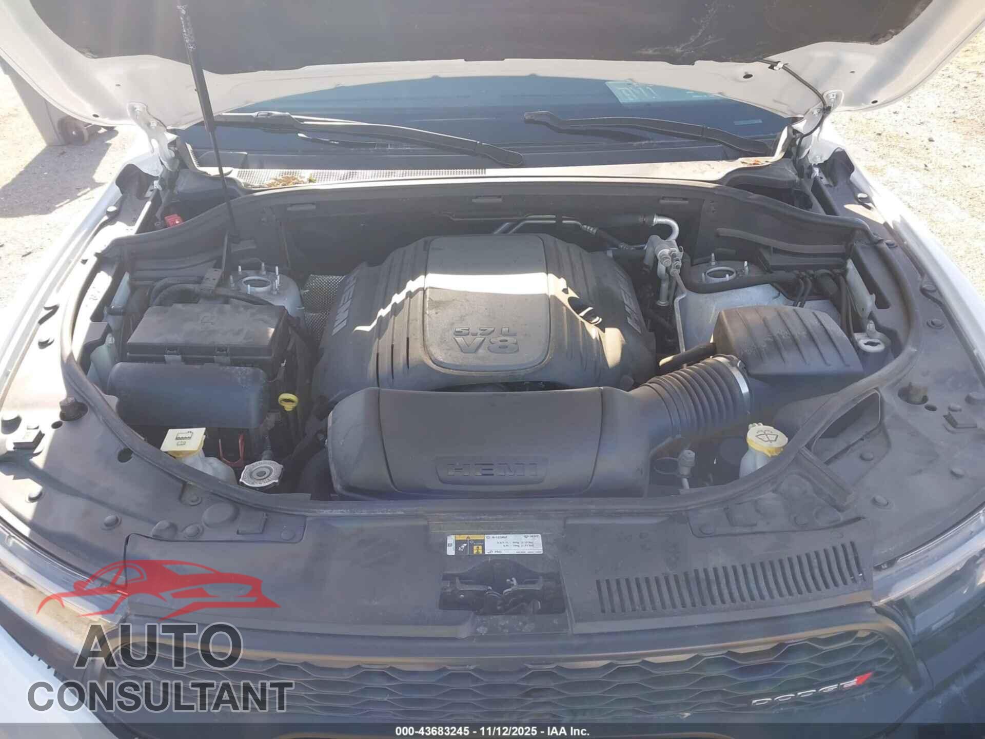DODGE DURANGO 2021 - 1C4SDHCT2MC598467