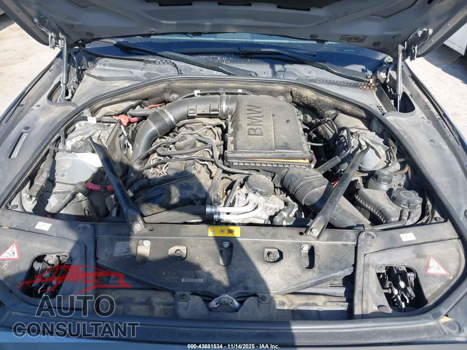 BMW ACTIVEHYBRID 5 2013 - WBAFZ9C5XDC751992