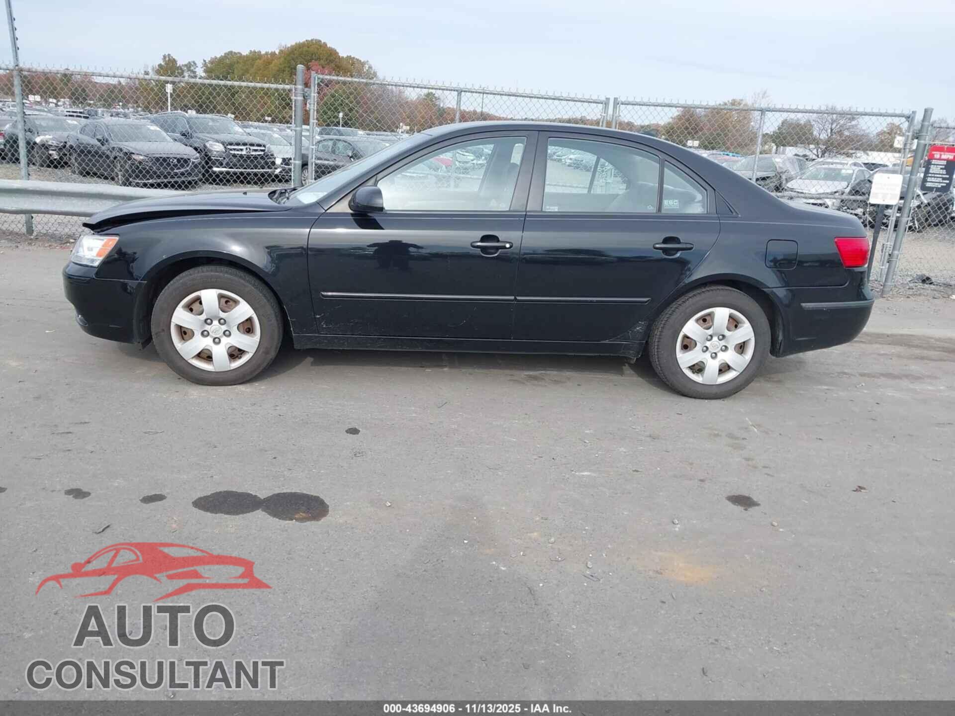 HYUNDAI SONATA 2009 - 5NPET46CX9H492820