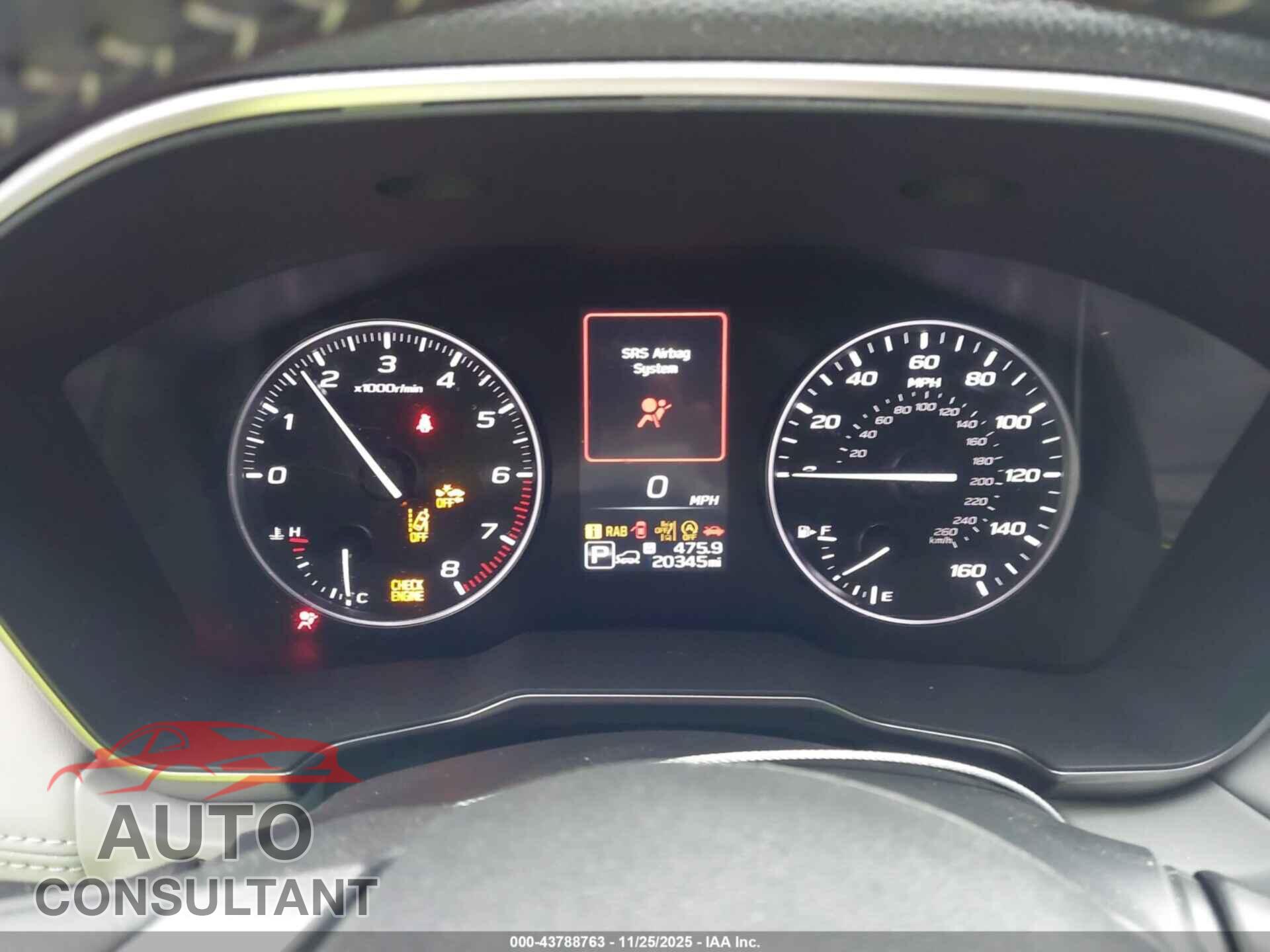 SUBARU OUTBACK 2025 - 4S4BTANC2S3186470