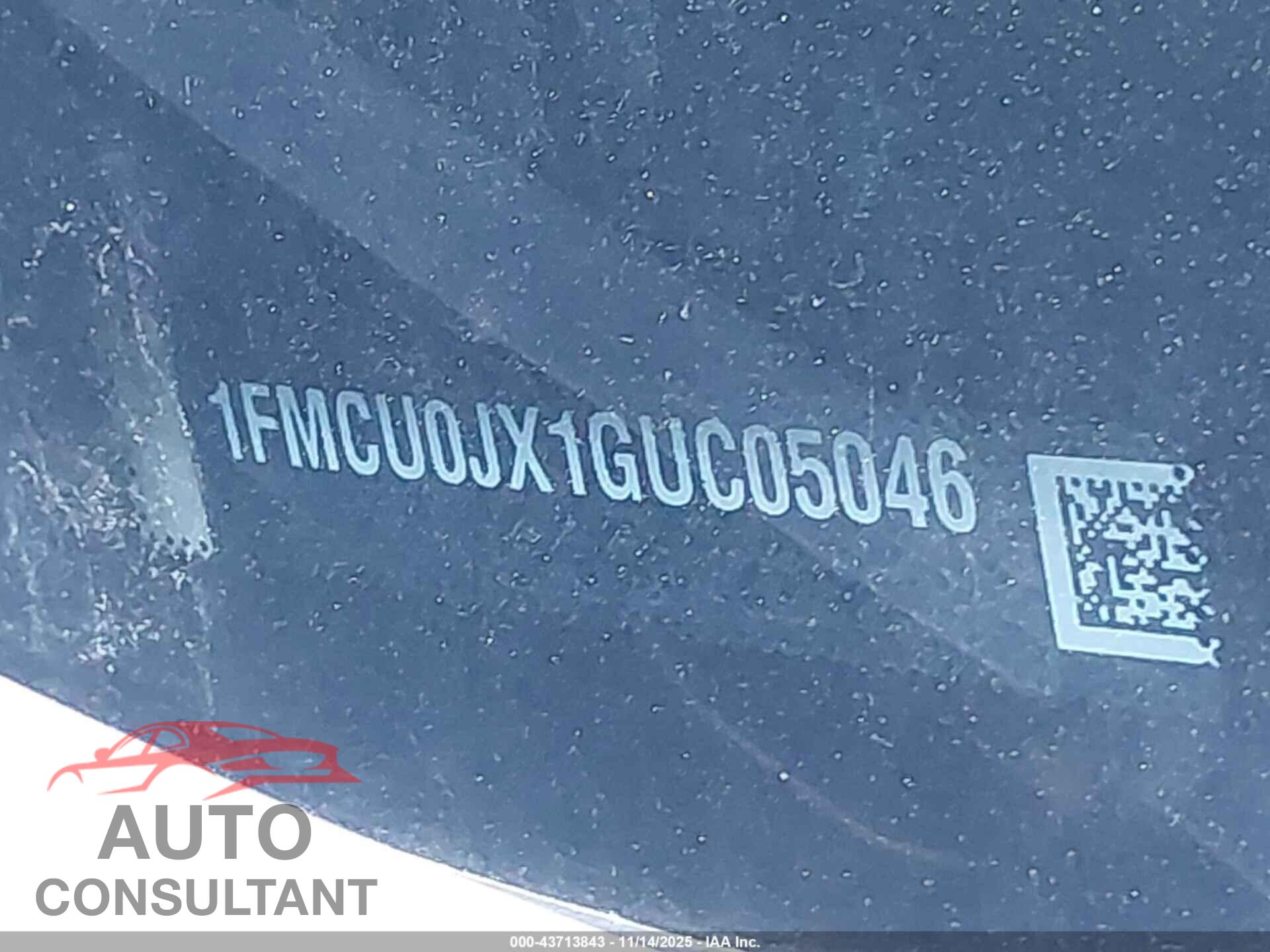 FORD ESCAPE 2016 - 1FMCU0JX1GUC05046