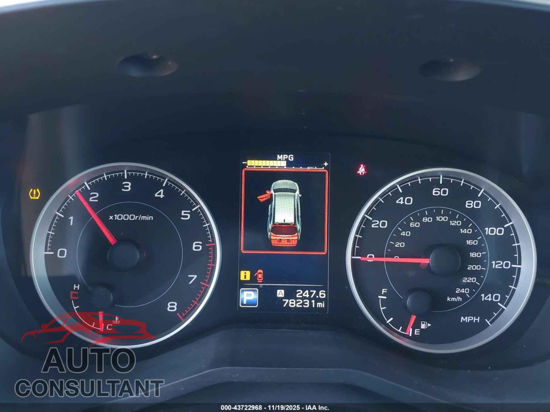 SUBARU ASCENT 2020 - 4S4WMAFD9L3476745