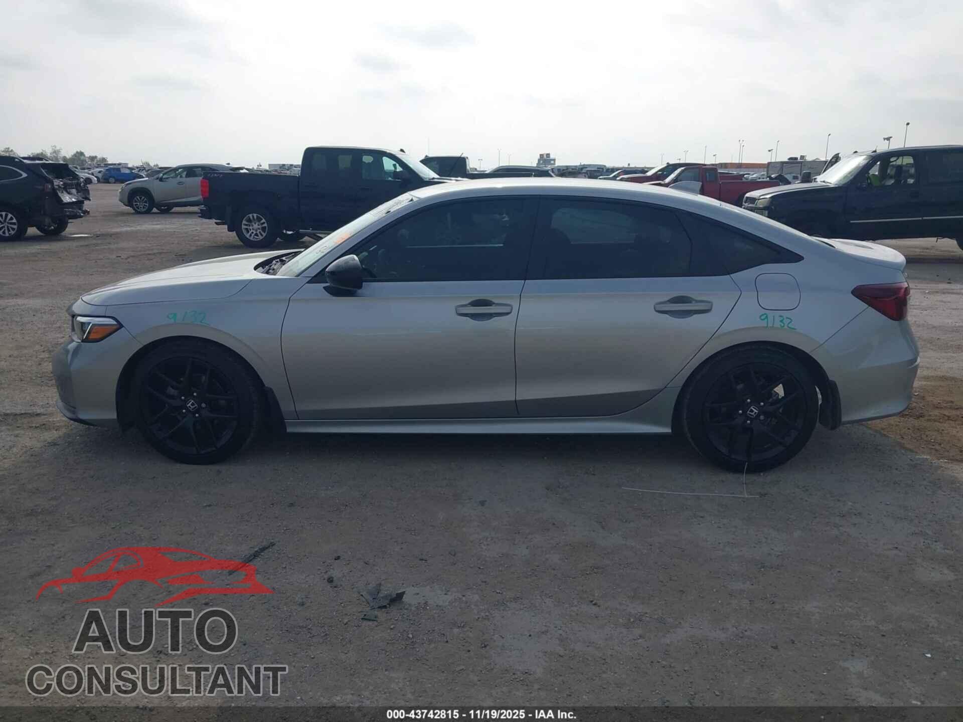 HONDA CIVIC 2025 - 2HGFE2F57SH600329