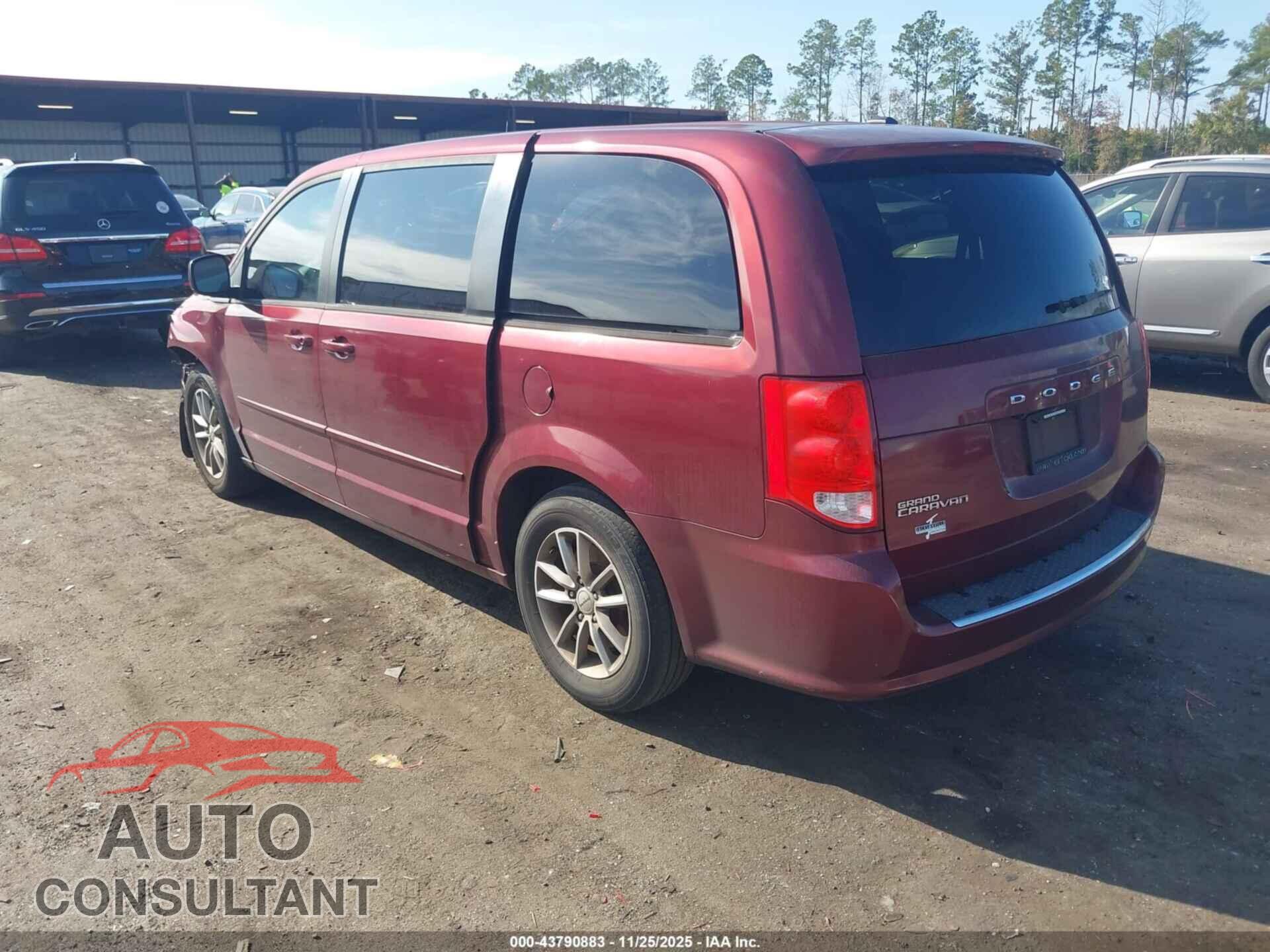 DODGE GRAND CARAVAN 2017 - 2C4RDGBG8HR567749