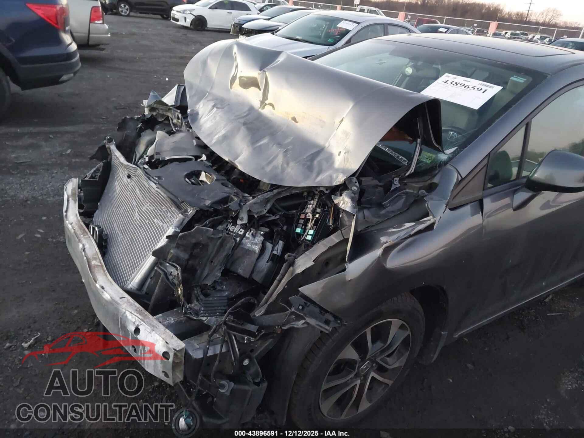 HONDA CIVIC 2013 - 19XFB2F98DE234745