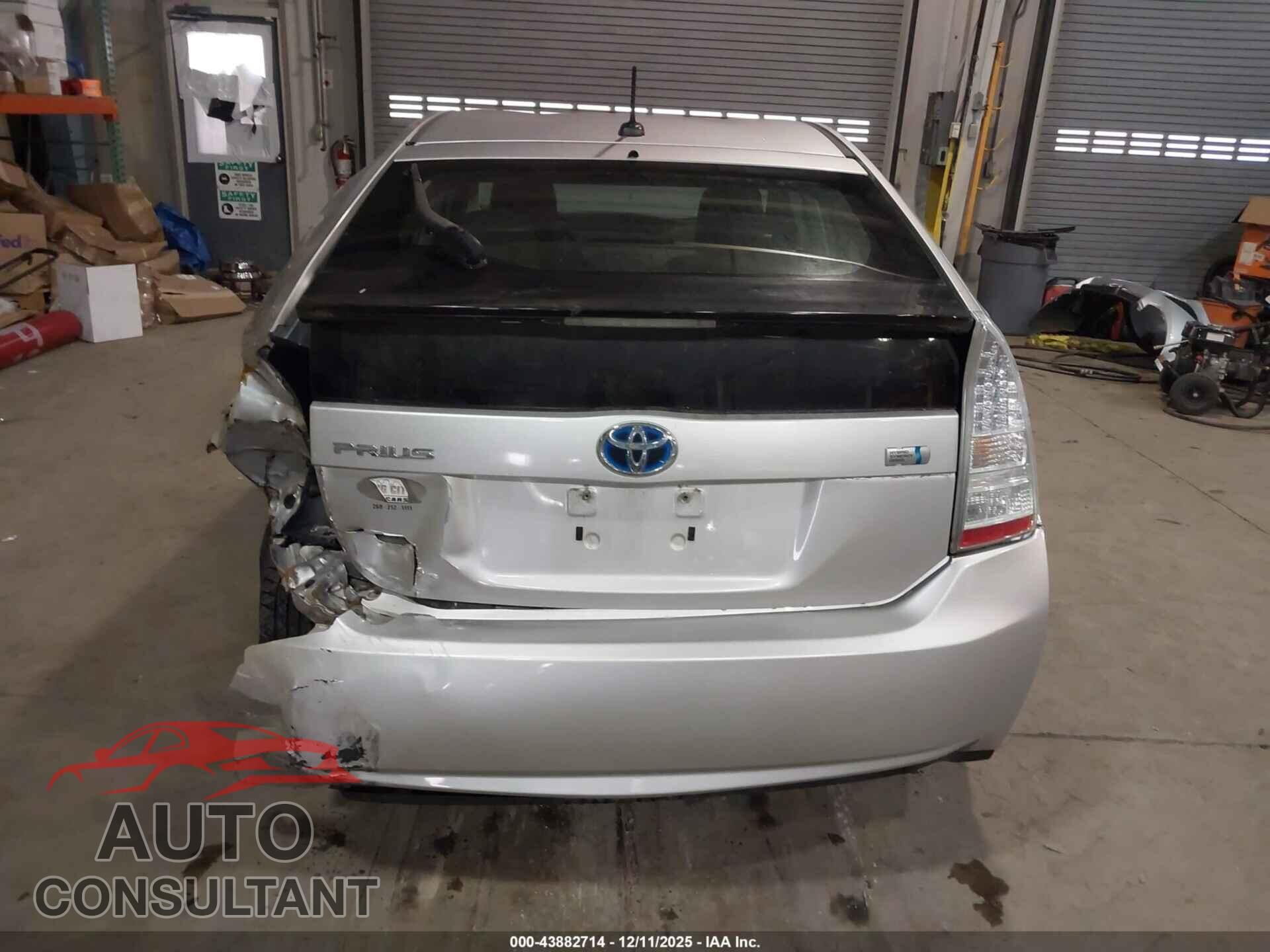 TOYOTA PRIUS 2010 - JTDKN3DU1A1293055