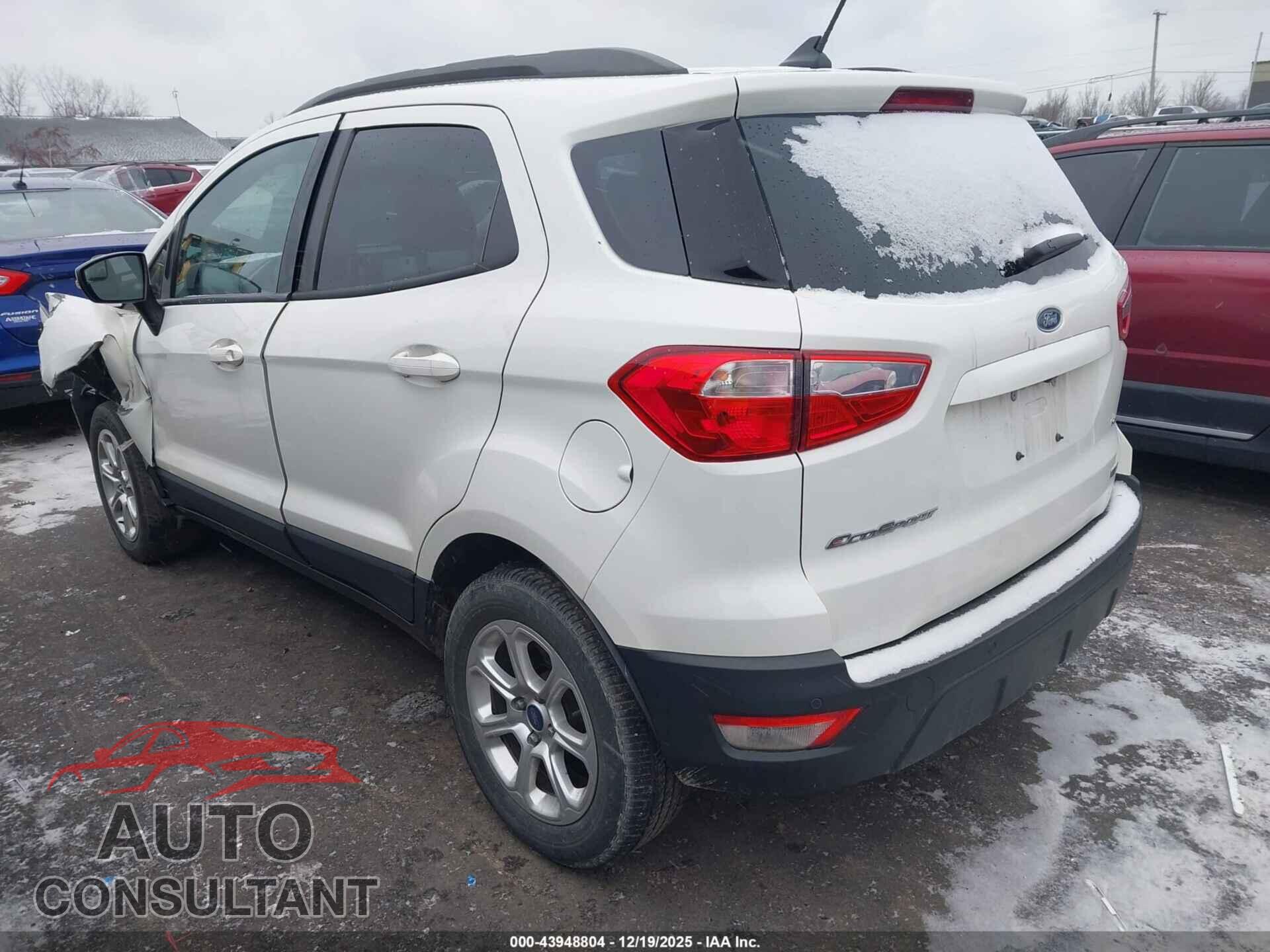 FORD ECOSPORT 2018 - MAJ3P1TE6JC218049