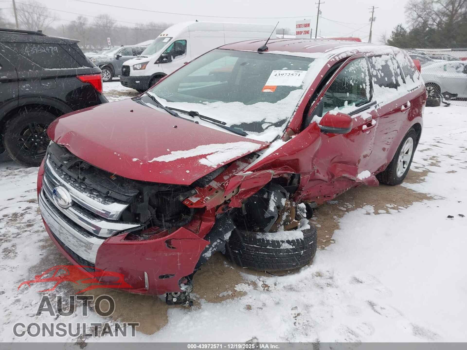 FORD EDGE 2013 - 2FMDK3JC4DBC11787