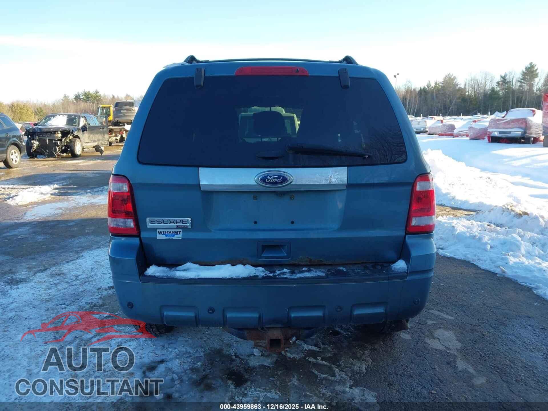 FORD ESCAPE 2012 - 1FMCU9E74CKB25423