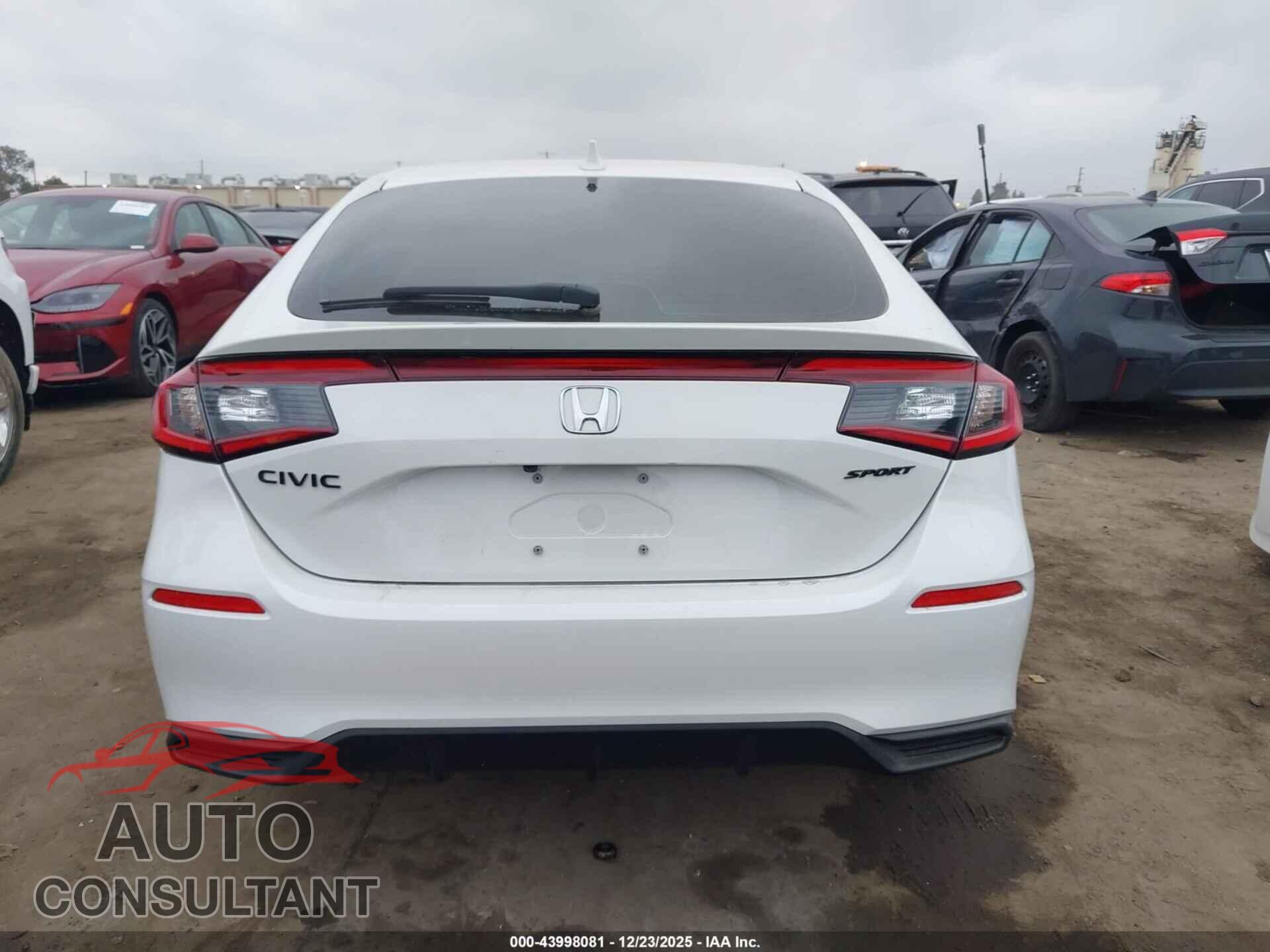 HONDA CIVIC 2026 - 19XFL2H88TE006325