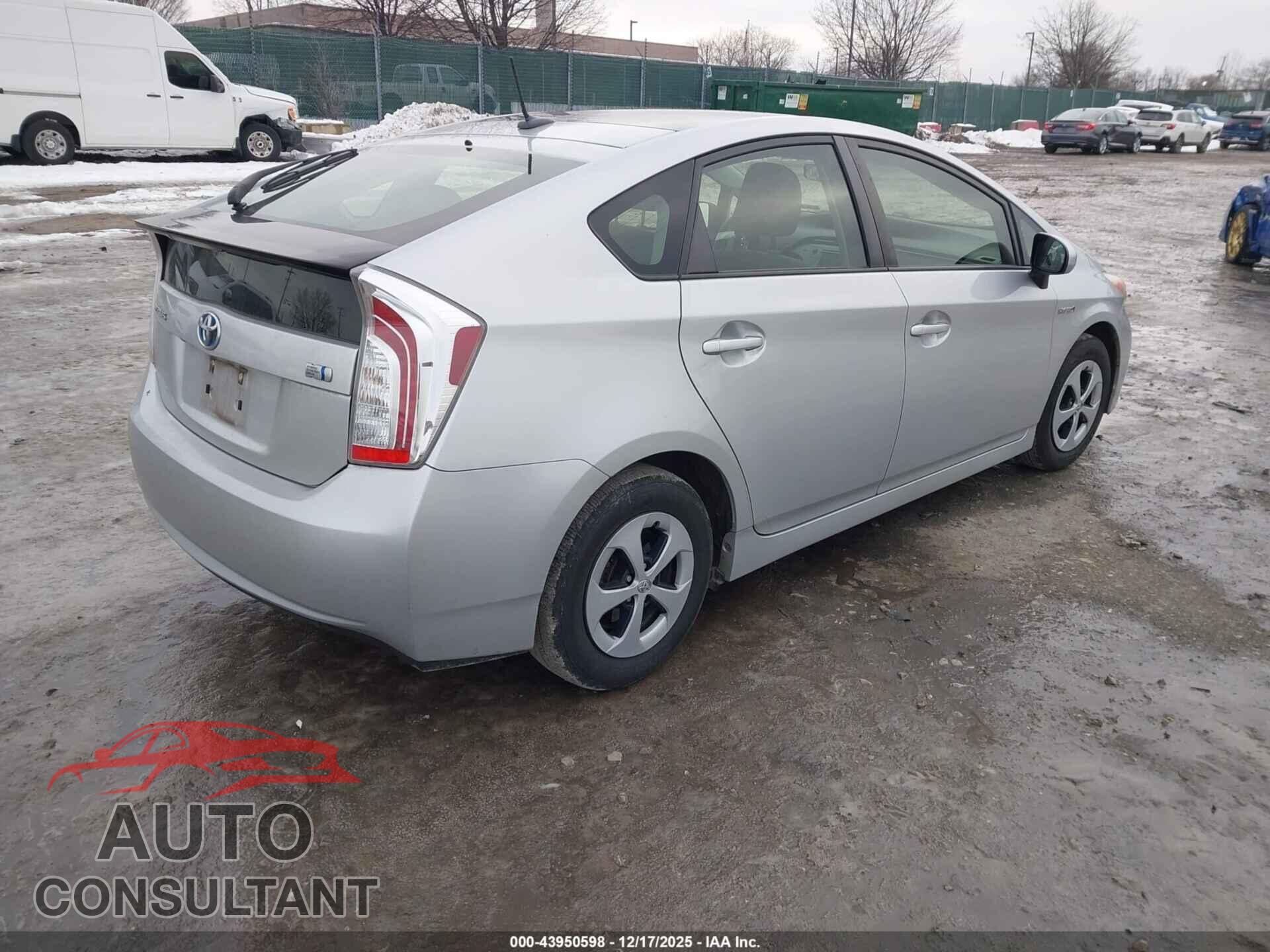 TOYOTA PRIUS 2013 - JTDKN3DU4D5655828