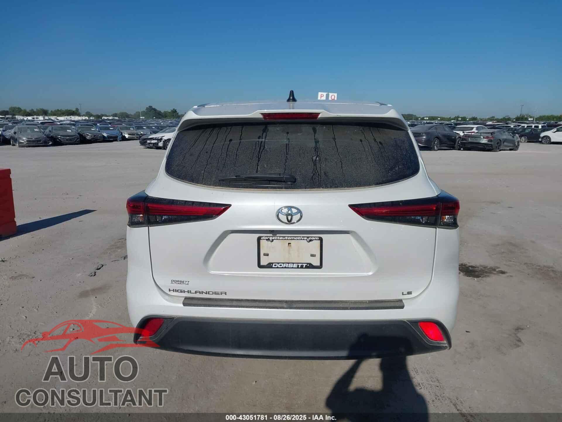 TOYOTA HIGHLANDER 2023 - 5TDKDRAH2PS003219