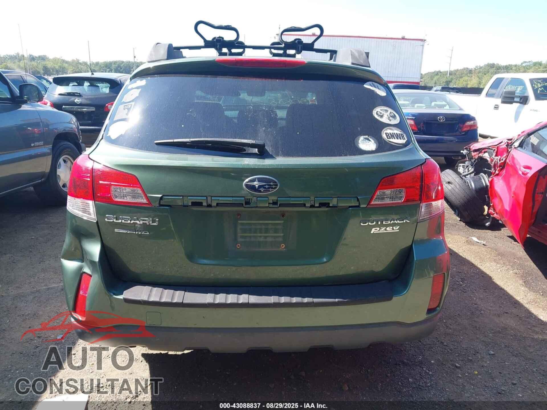 SUBARU OUTBACK 2010 - 4S4BRBCC4A3343549