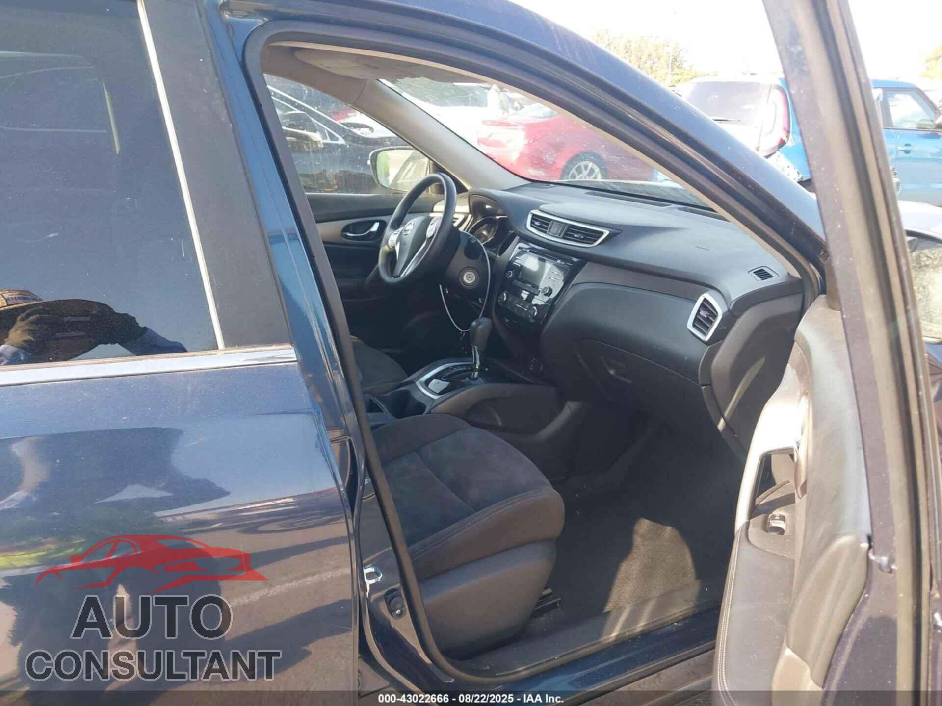 NISSAN ROGUE 2016 - KNMAT2MTXGP594433