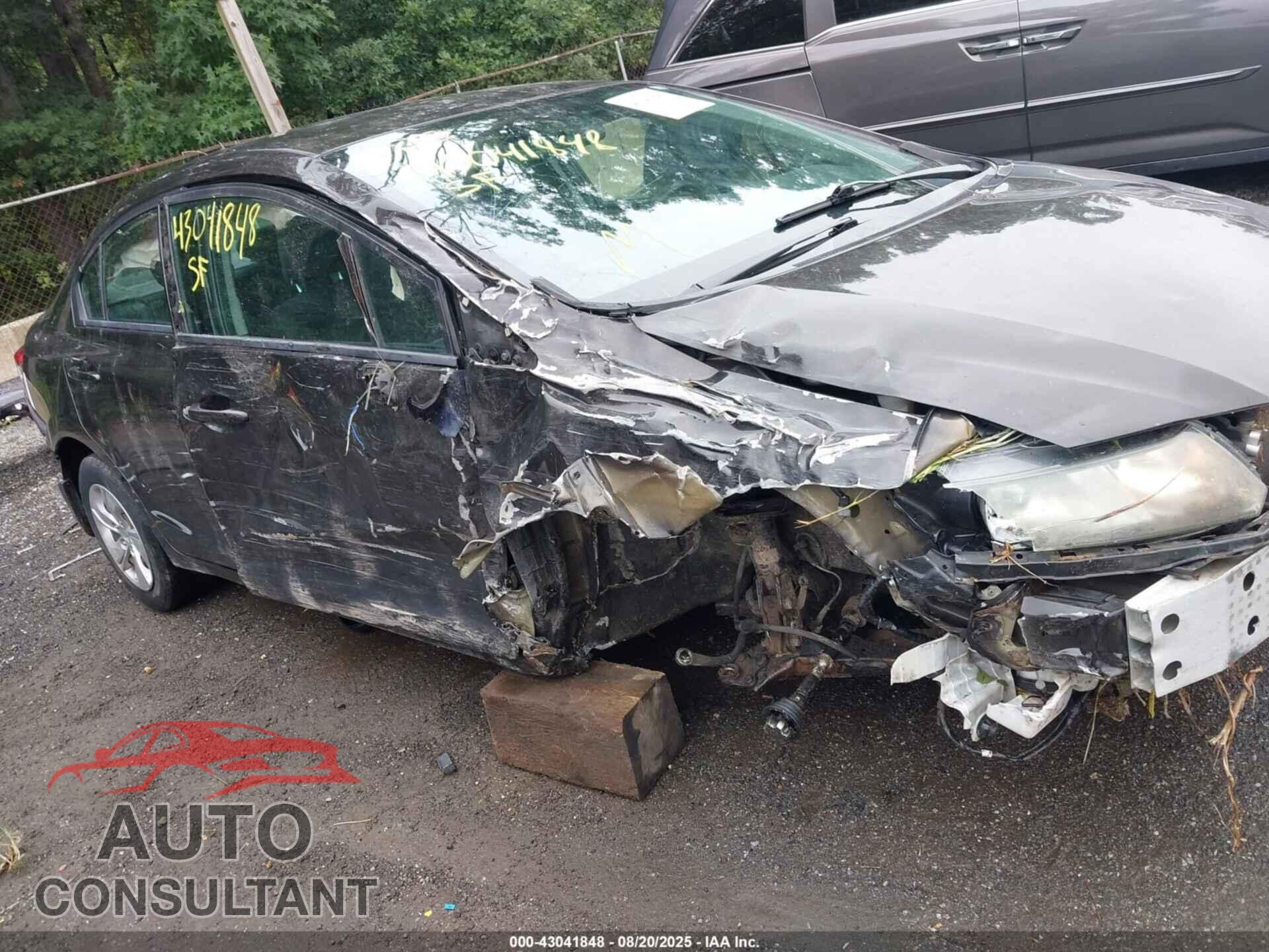 HONDA CIVIC 2013 - 2HGFB2F54DH552316