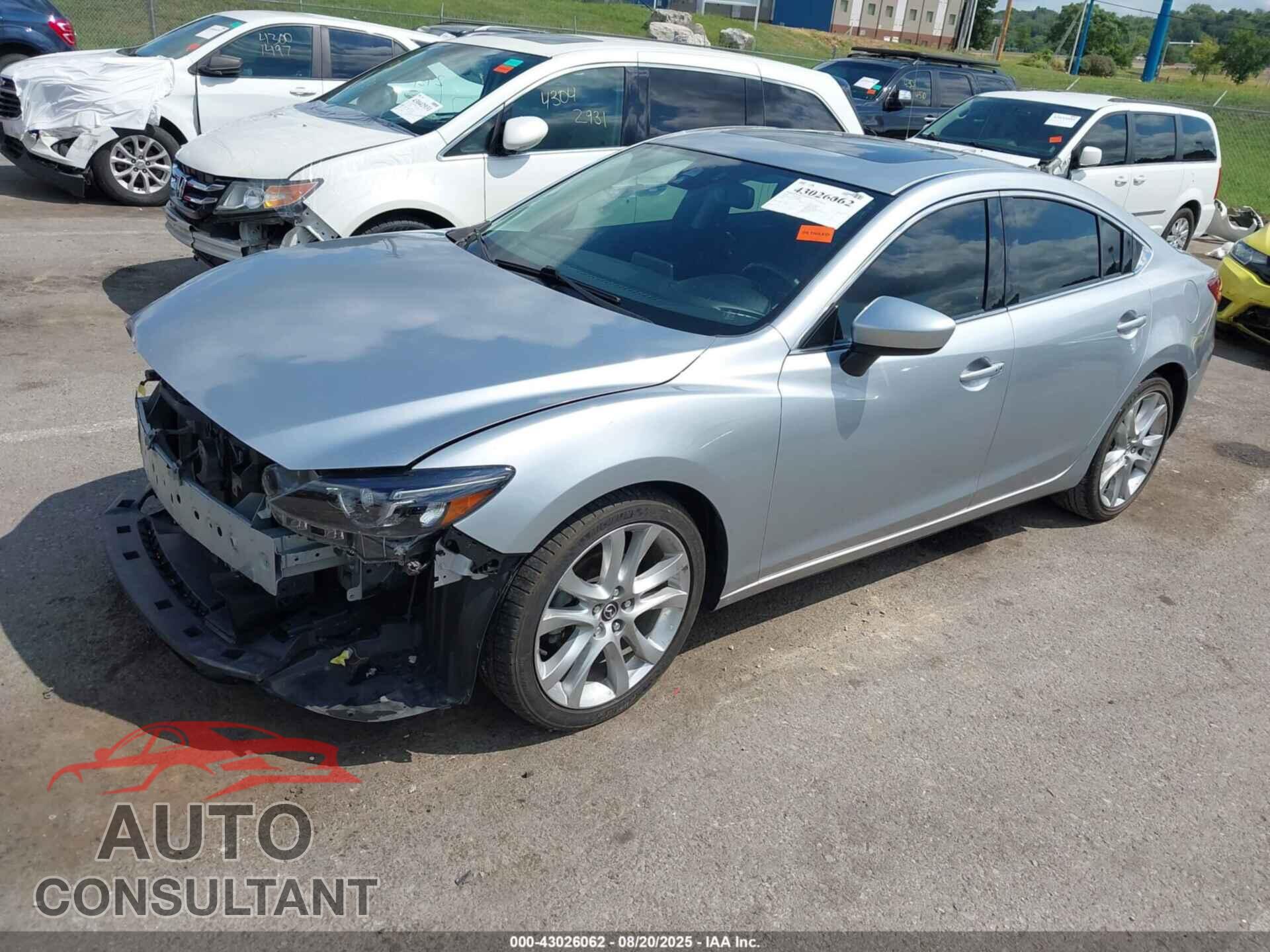 MAZDA MAZDA6 2016 - JM1GJ1T56G1454864