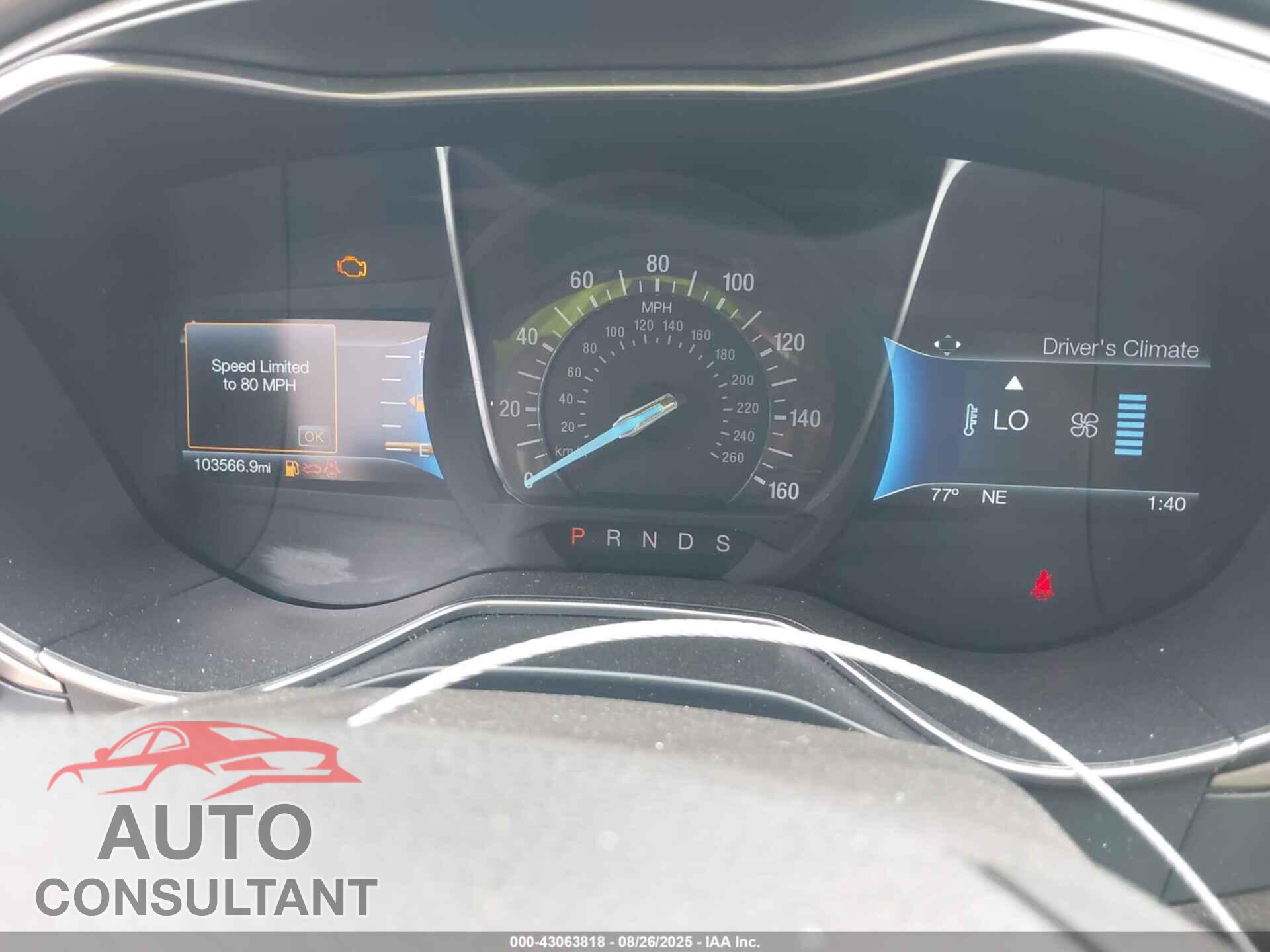 FORD FUSION 2015 - 1FA6P0HD3F5106280