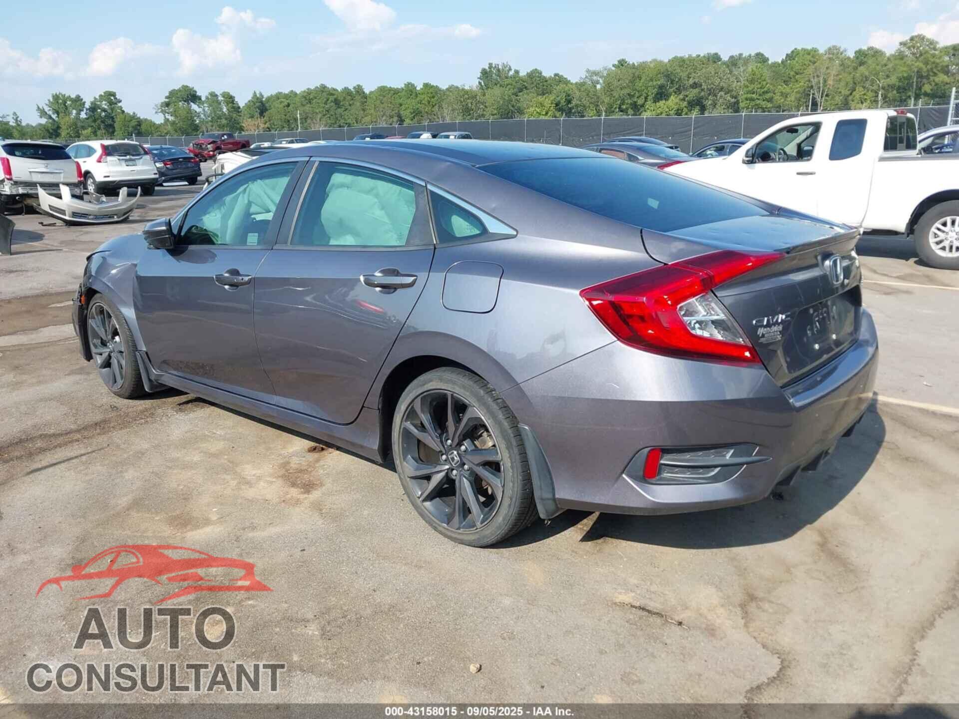 HONDA CIVIC 2020 - 19XFC2F88LE023256
