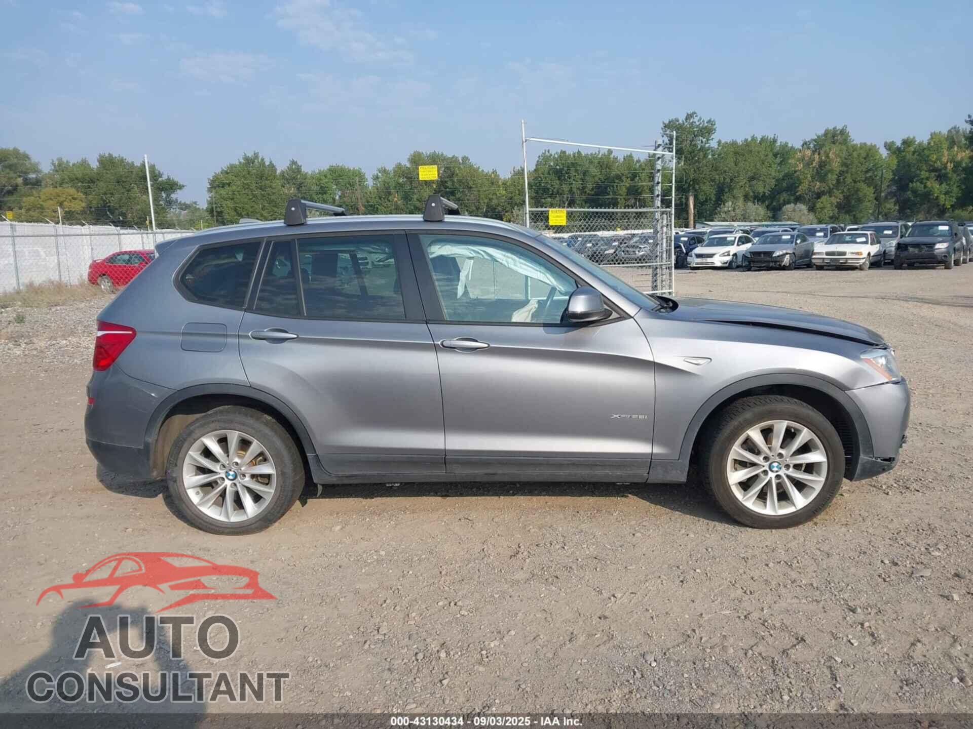 BMW X3 2015 - 5UXWX9C58F0D56157
